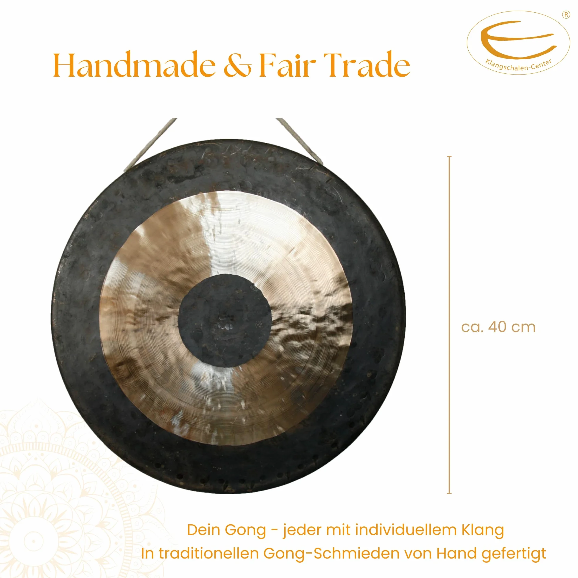 Gong de 40 cm
