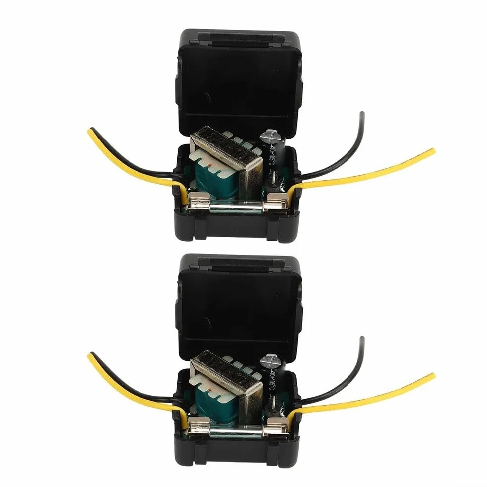 Juego de 2 filtros de alimentación para coche de 12 V para supresión de ruido y filtrado de interferencias, compatibles con la mayoría de dispositivos de 12 V CC