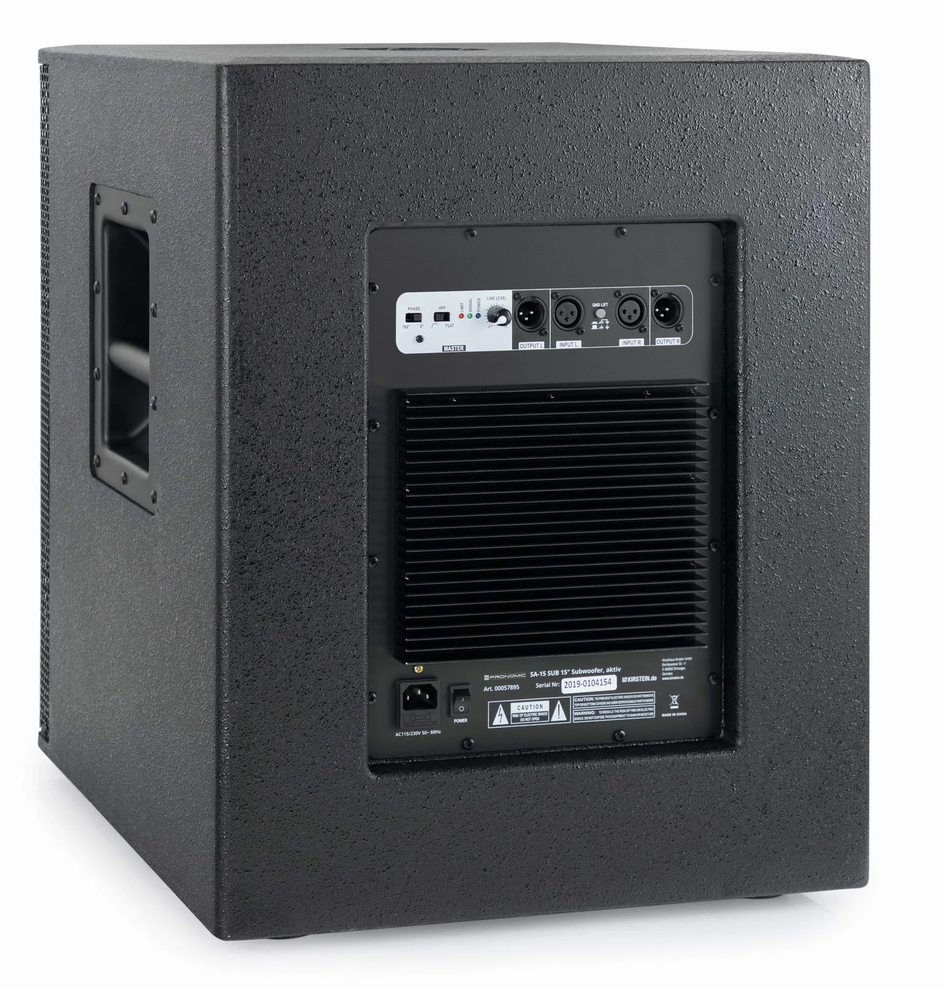 Pronomic SA-15 Sub Set de 2 subwoofers Activos