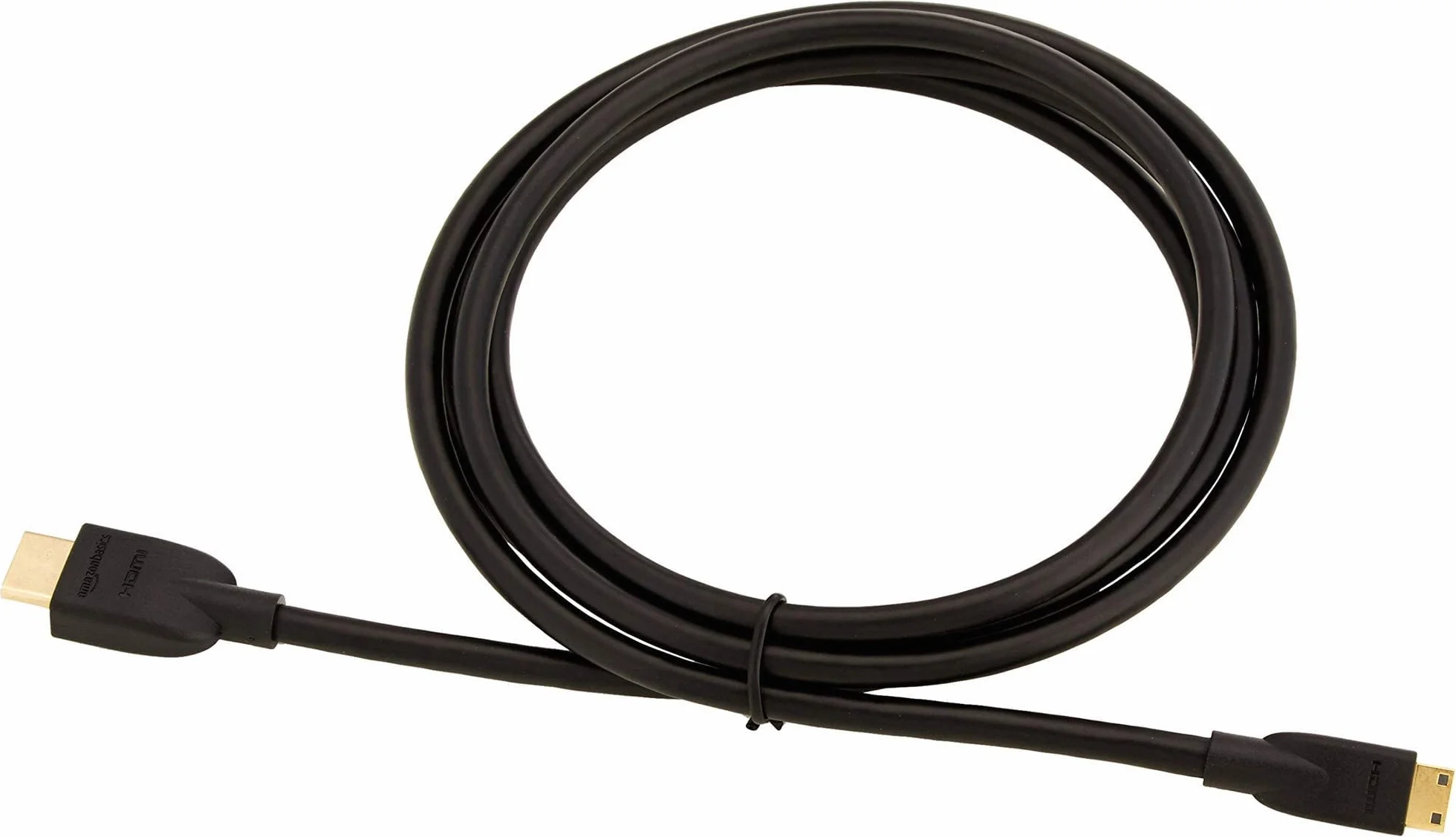 Amazon Basics Cable Mini HDMI de Alta Velocidad a HDMI 1.8 m Negro