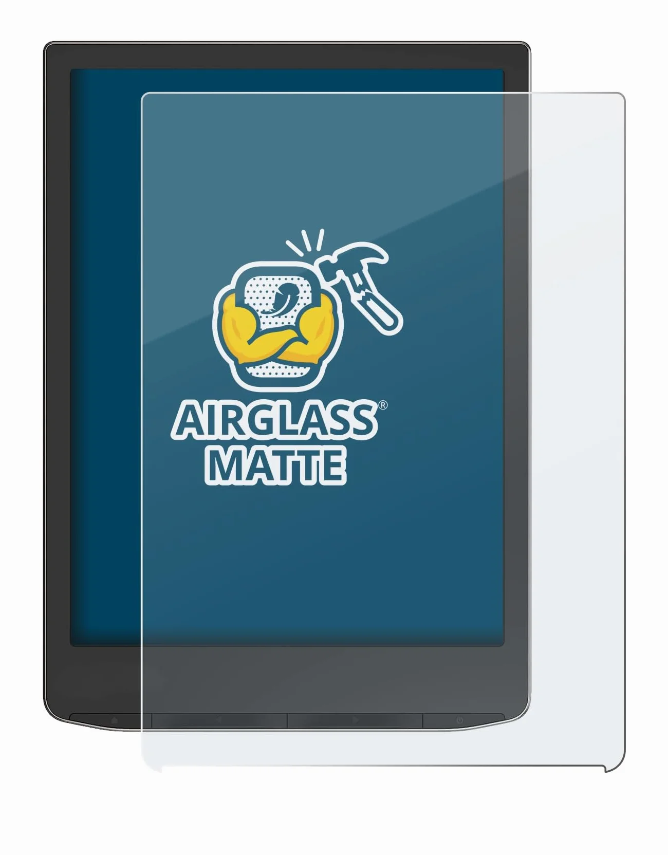 BROTECT Protector Pantalla Mate Cristal para PocketBook InkPad 4 Anti-Reflejos