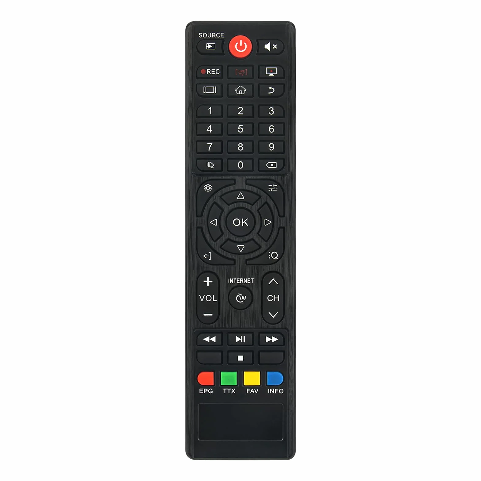 VINABTY NEVIR NVR-8050-43FHD2 NVR-8050-43FHD2S-SMA-N Mando a Distancia de Repuesto