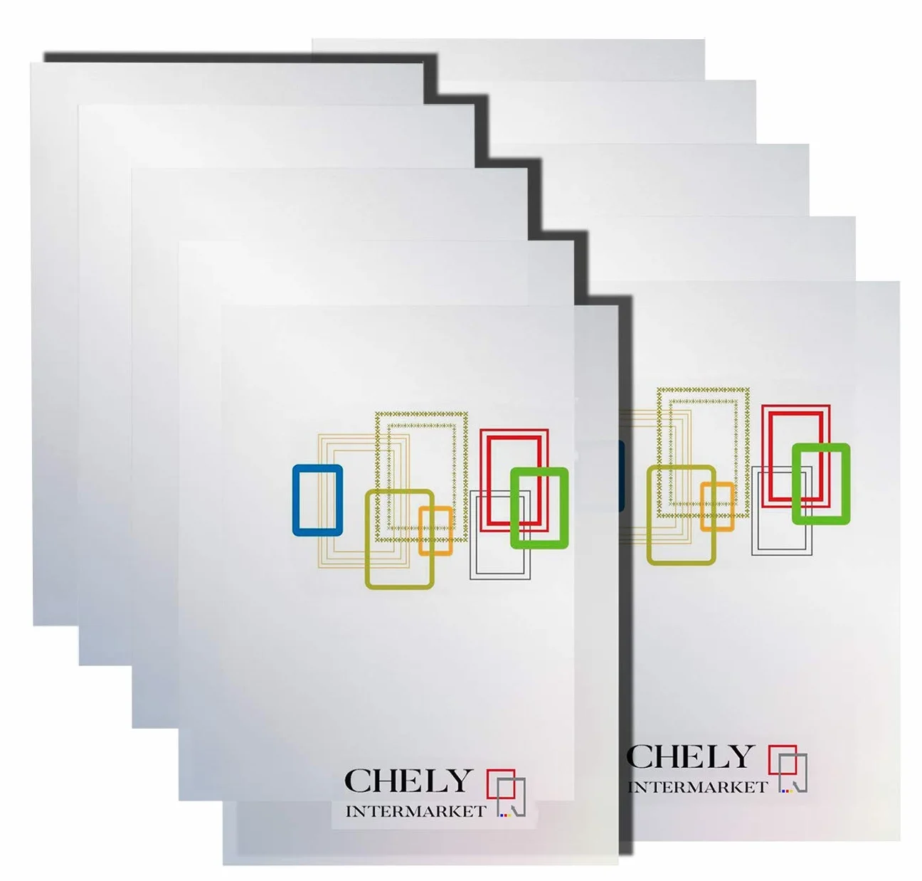CHELY INTERMARKET Láminas Metacrilato A4 0.7 MM Pack 10 Unidades Plexiglass Transparente Resistente Para Manualidades Marcos Pantallas Protección Fotografías Cristal Acrílico Plástico Duro