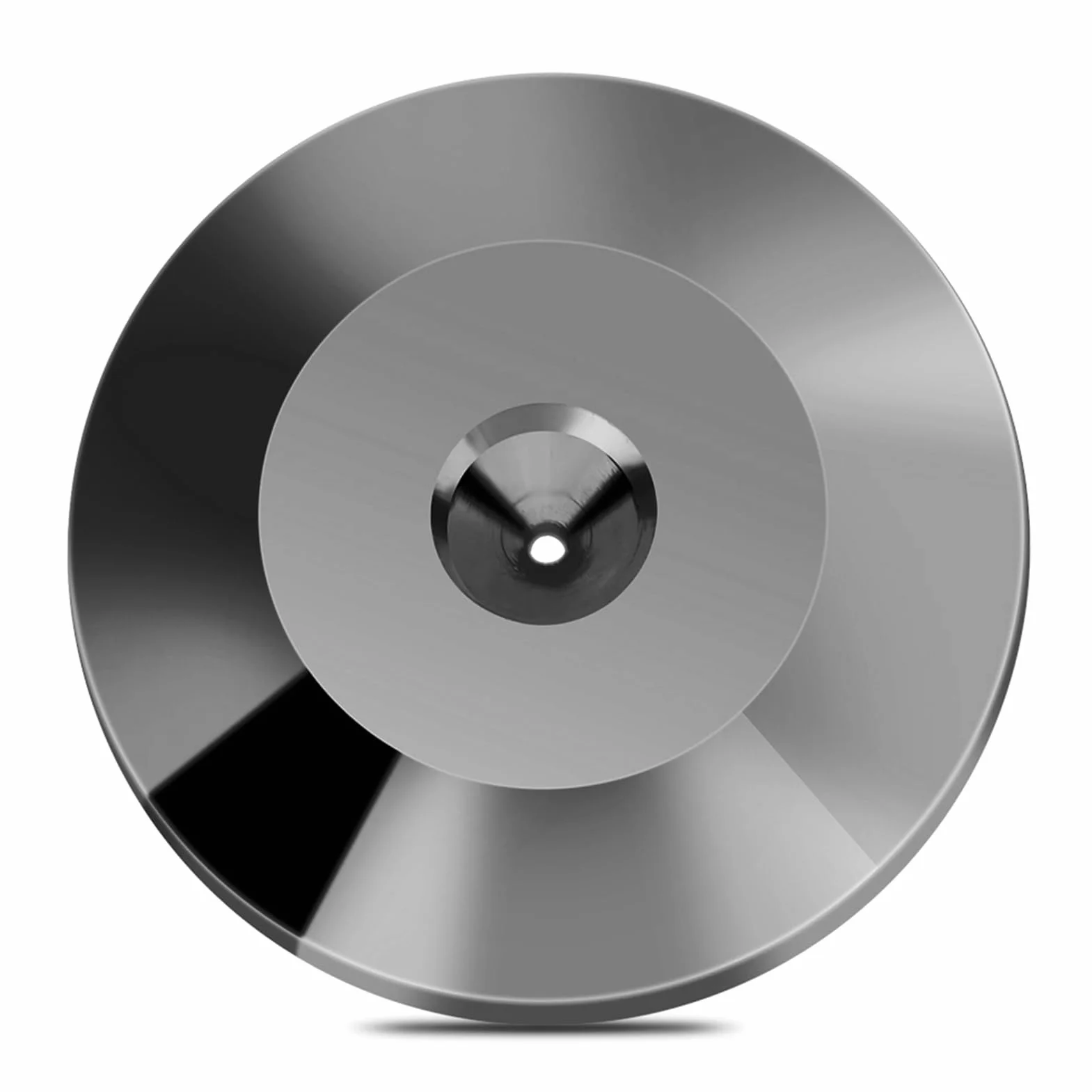 Almohadillas universales de Cobre para Altavoces, Aislamiento para pies, Soporte Golpes para Amplificadores, Silver Black