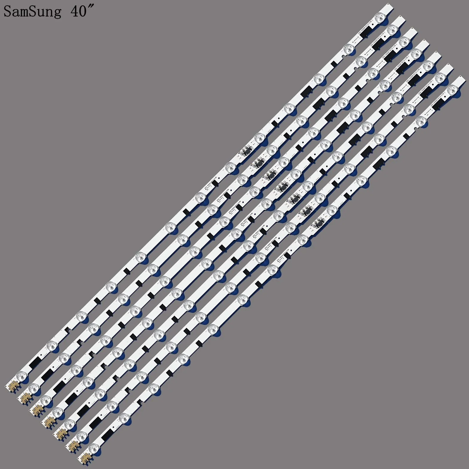Tira De Retroiluminación LED Apta For Samsung 40 & # 39; & # 39;TV UE40F5500 UE40F6300 2013SVS40F UA40F5500AJ UA40F5000AR UA40F5080AR UA40F5000HJ UA40F6300 cinturón ligero