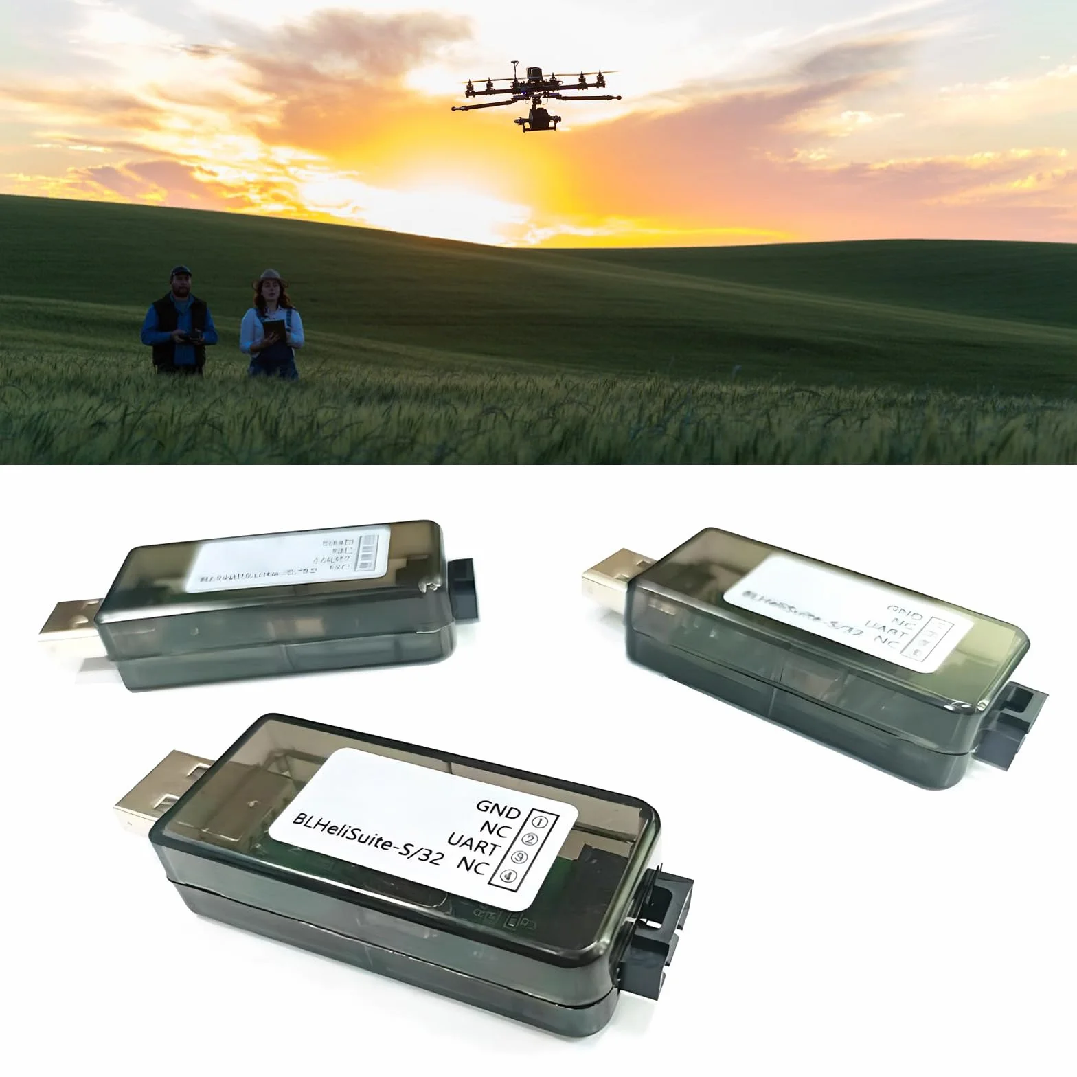 Programador de enlazador USB ESC sin escobillas BLHeli BL S/32 Dispositivo de programación