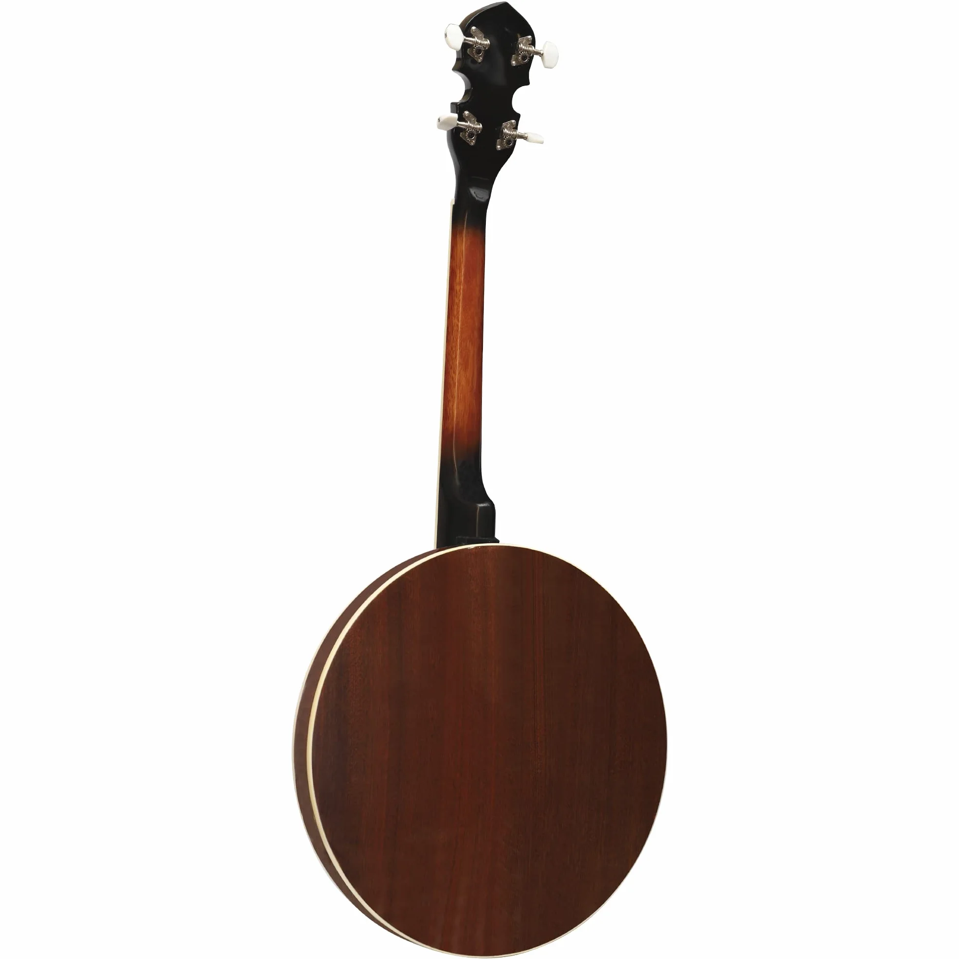 Heartland 4 cuerdas 17 trastes irlandés tenor banjo serie con acabado cerrado sólido Sunburst