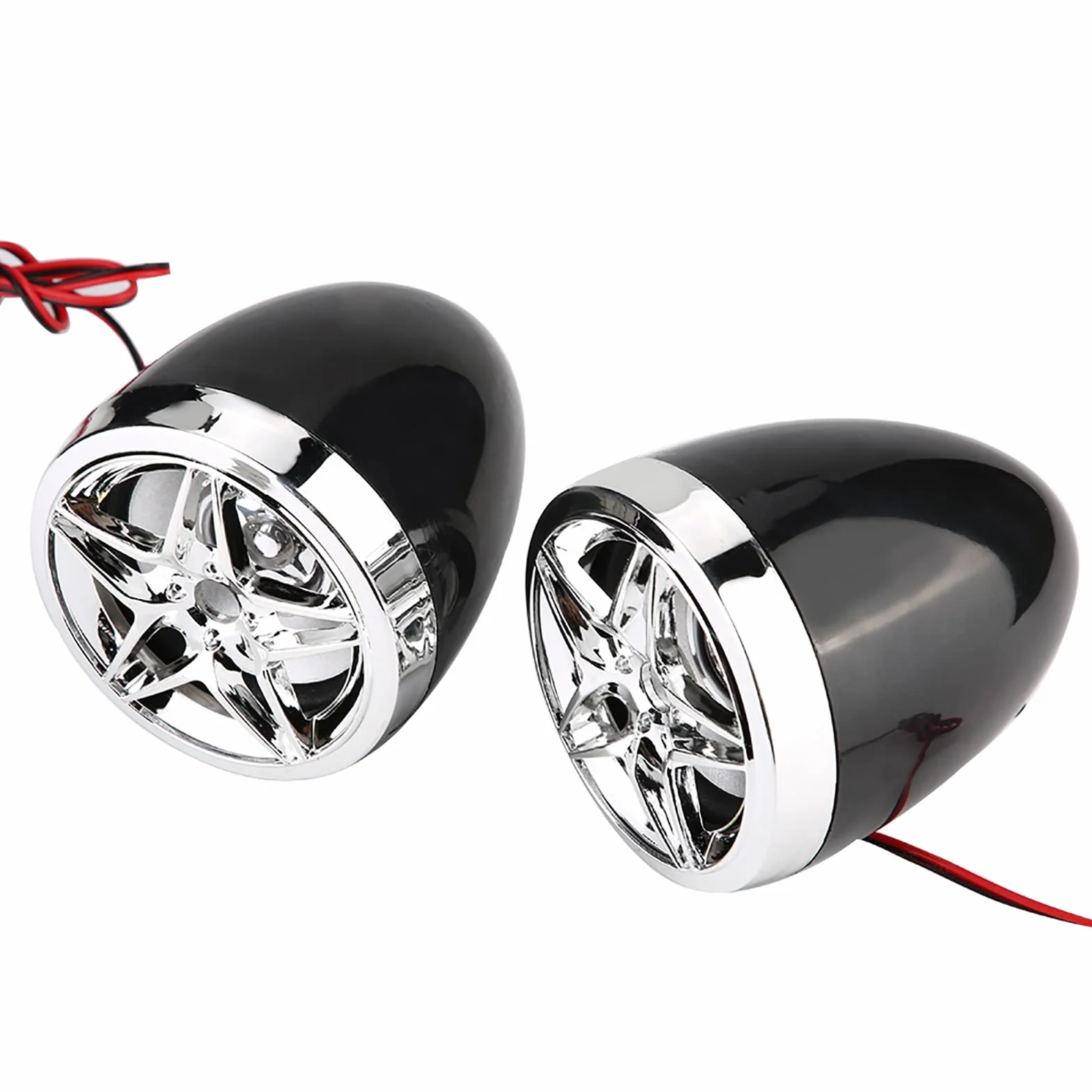 Altavoz Estéreo Impermeable Bluetooth para Motocicleta, Reproductor MP3 con USB