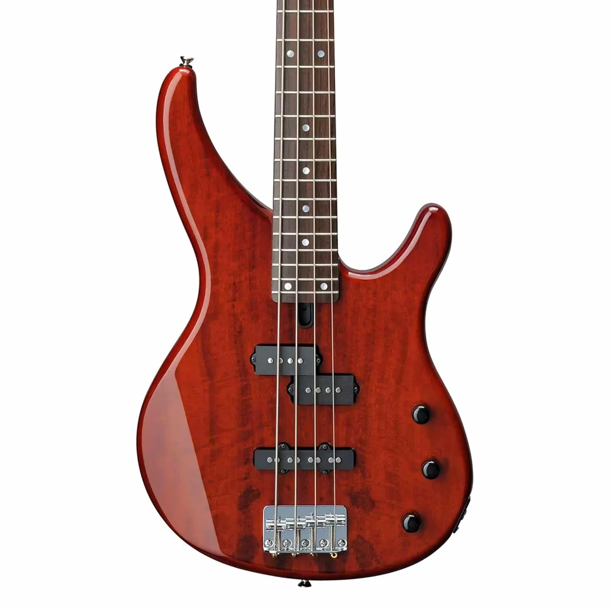 YAMAHA TRBX174EW Guitarra eléctrica, 4 Strings, 1.6 cm, medium, 2.1 cm, 2.44 cm, 4 cm, Marrón (Root Beer)