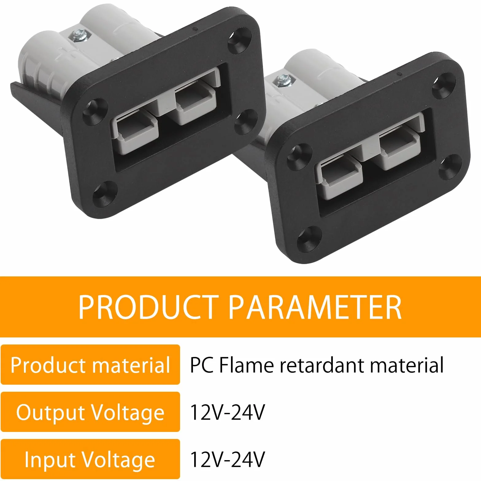 TNSLAND Conector Anderson SB50 50A 2 Piezas Enchufe de Batería