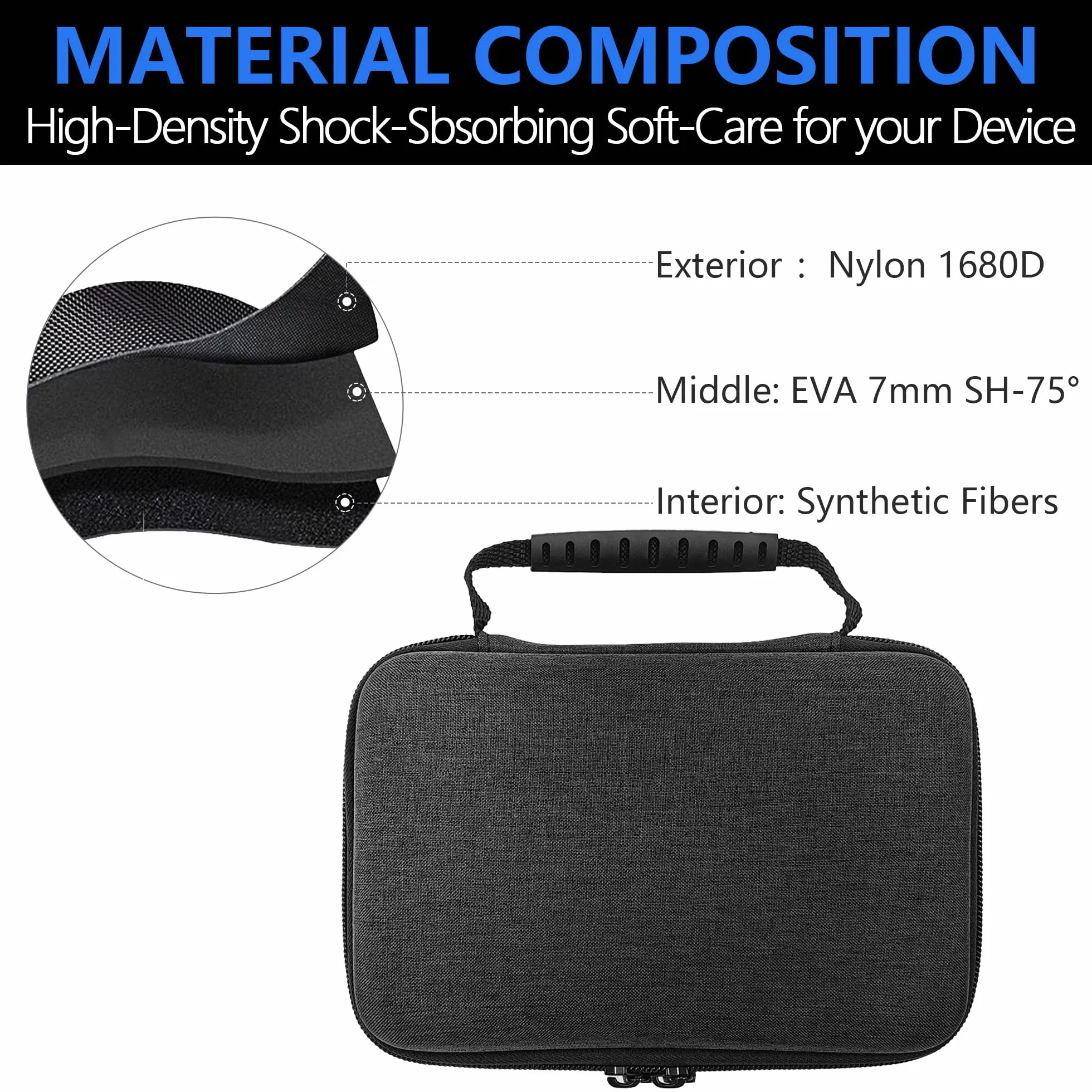 Musiin Premium Velvet Hard Case Compatible with Focusrite Scarlett 2i2 4th Gen Audio Interface Cover
