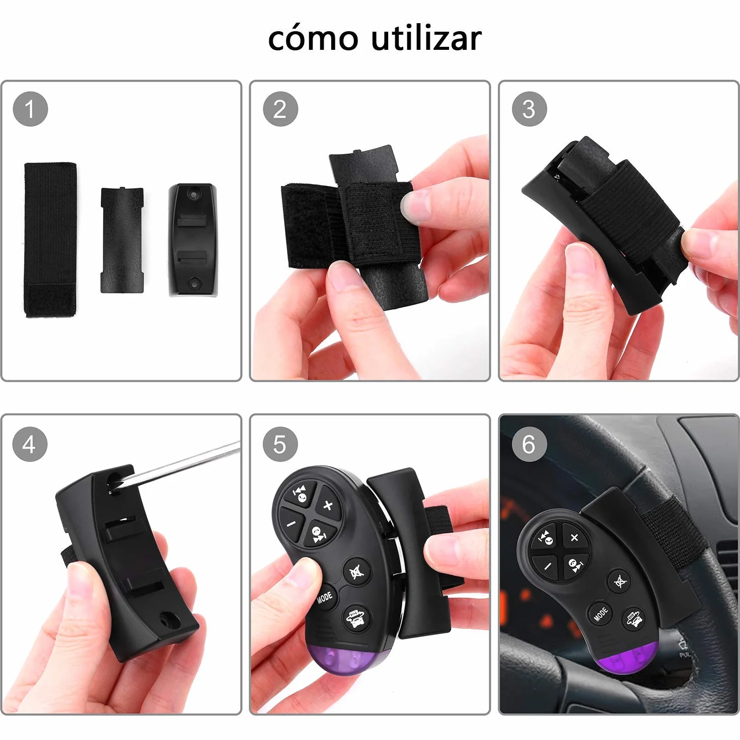 CENXINY Autoradio Bluetooth 5.0 FM Radio Coche Manos Libres Control Remoto Reproductor MP3 USB