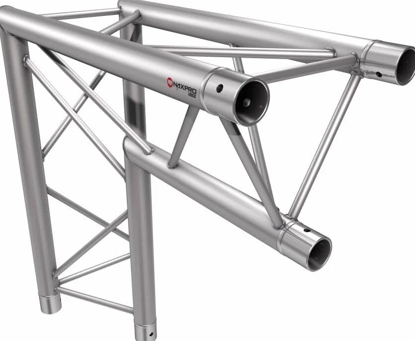 Naxpro-Truss FD 23 2-andadura Esquina 90° Aluminio Plateado