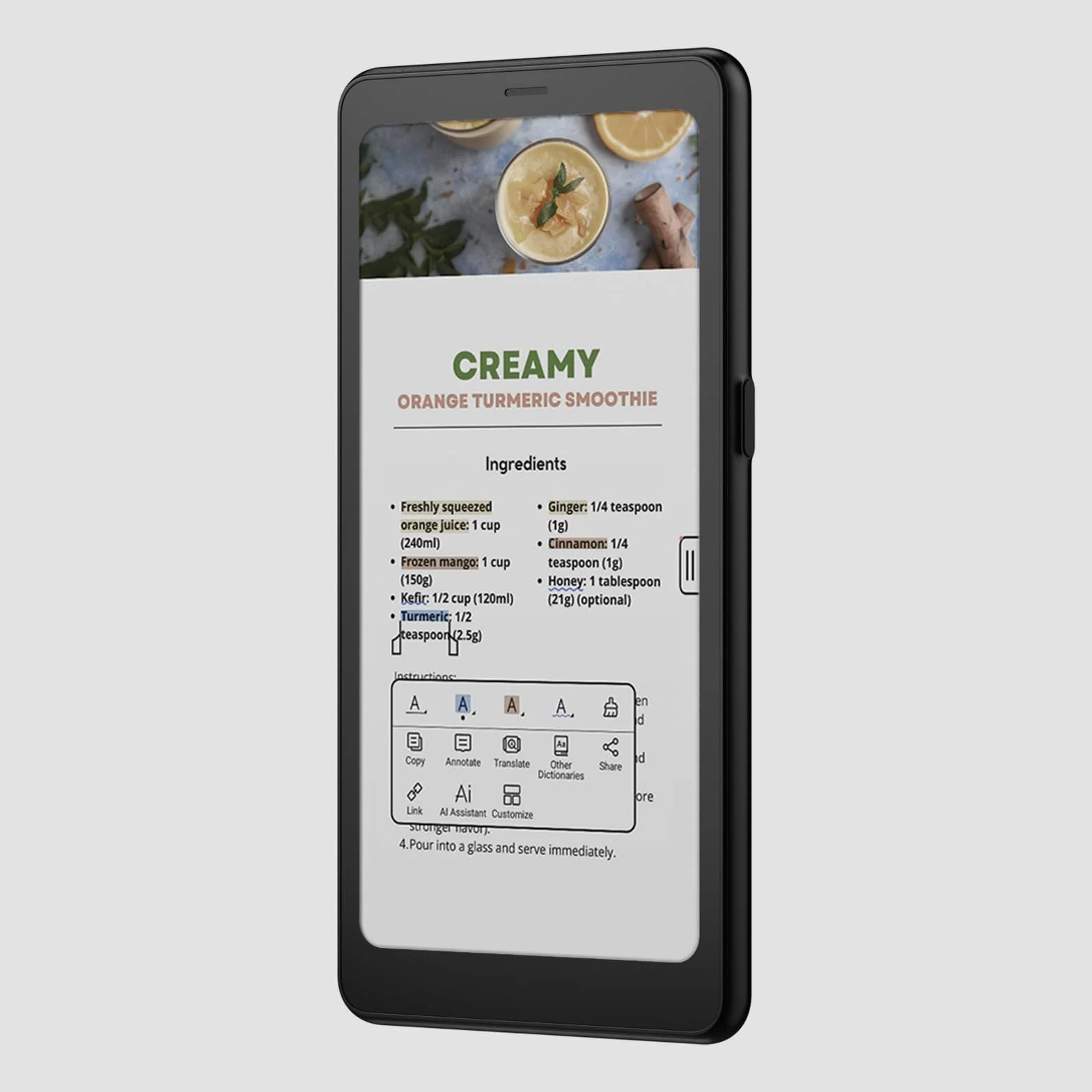 BOOX Palma 2 Pro E-Reader 6,13" Color 128 GB Android 15 E-Ink 300 PPI