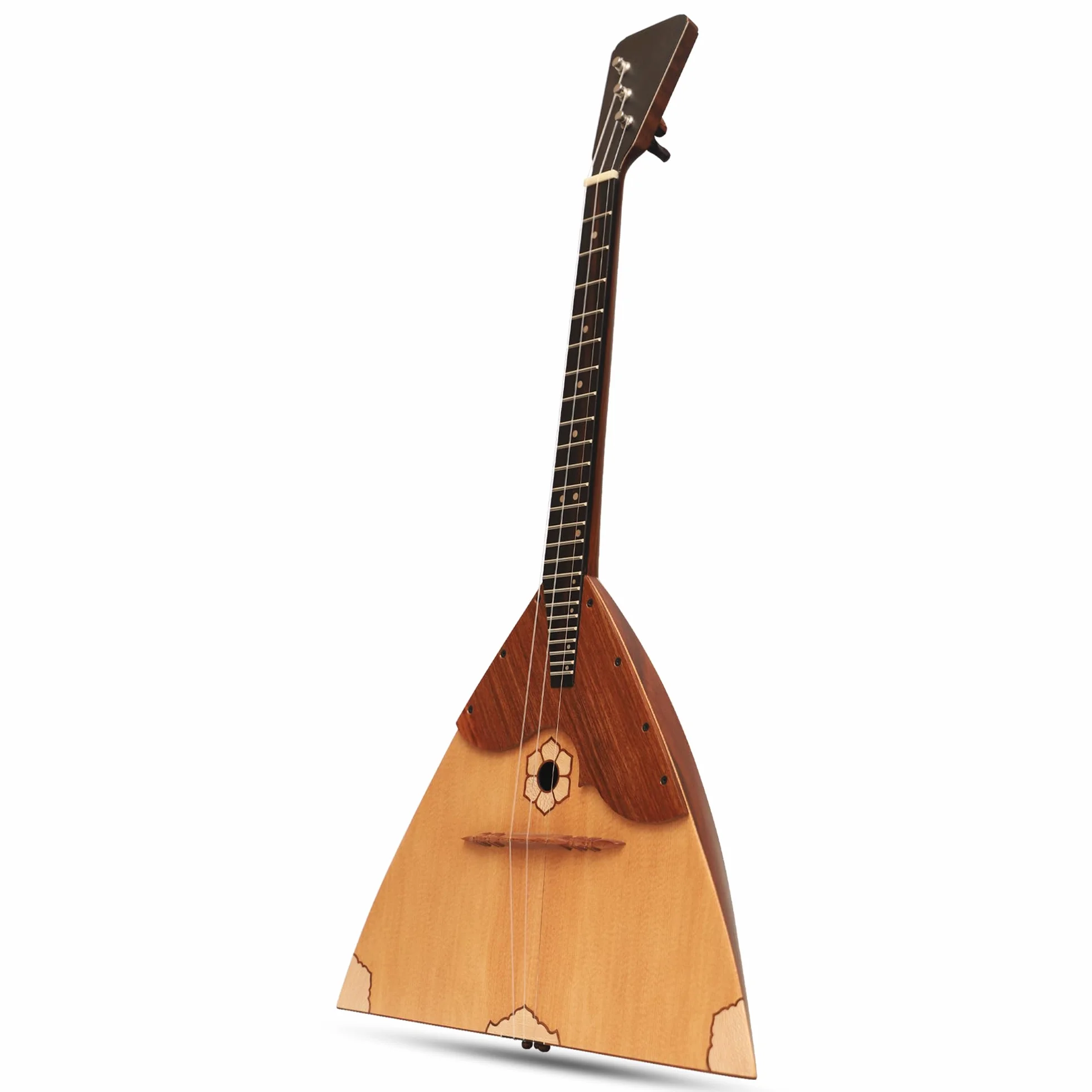Heartland Deluxe Prima Balalaika, 3 cuerdas de palisandro, balalaika ruso, Prima Balalaika