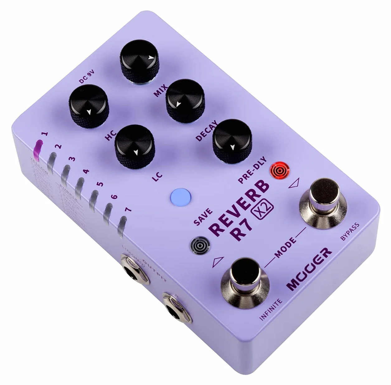 Mooer R7 X2 Reverb - Digital Reverb