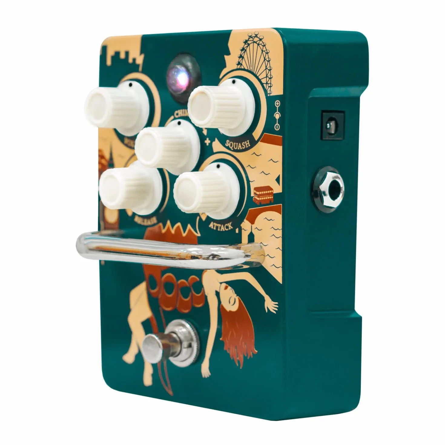 Orange Kongpressor - Pedal de efectos de compresión para guitarra analógica clase A