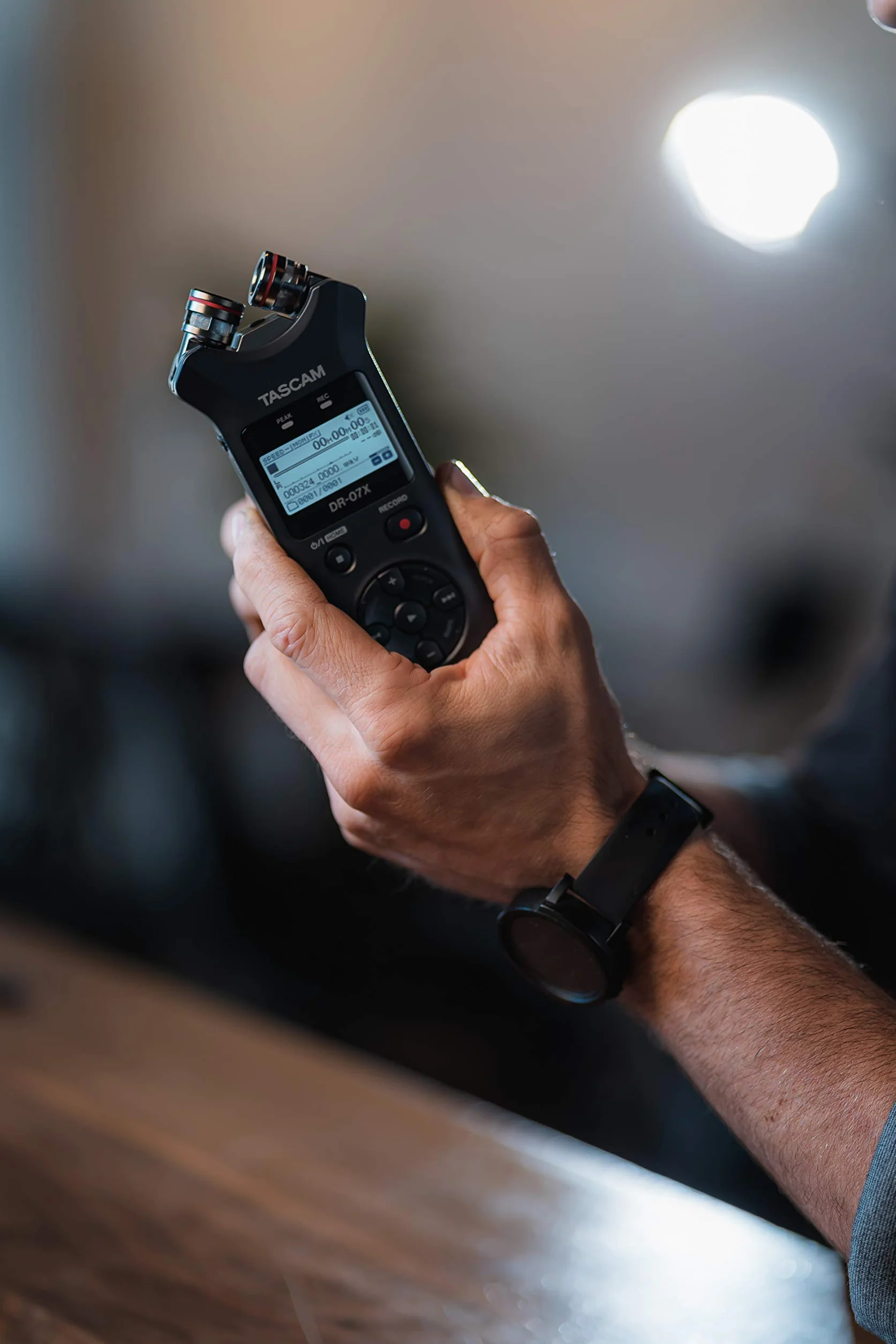 Tascam DR-07X - Grabadora de audio portátil