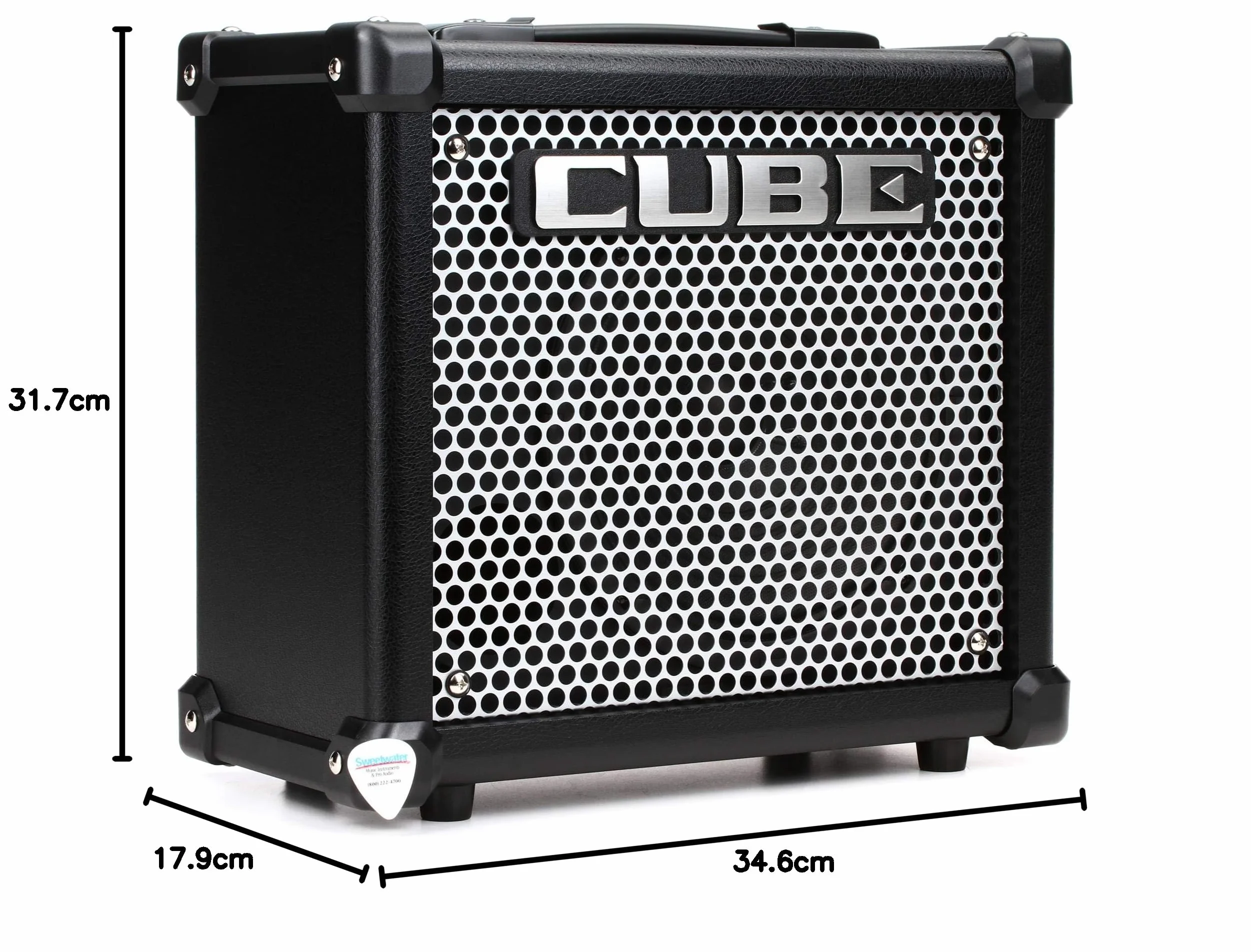 Amplificador de Guitarra Roland Cube 10GX — Compacto Amplificador de Guitarra de 10 vatios con Altavoz de 8 Pulgadas a Medida