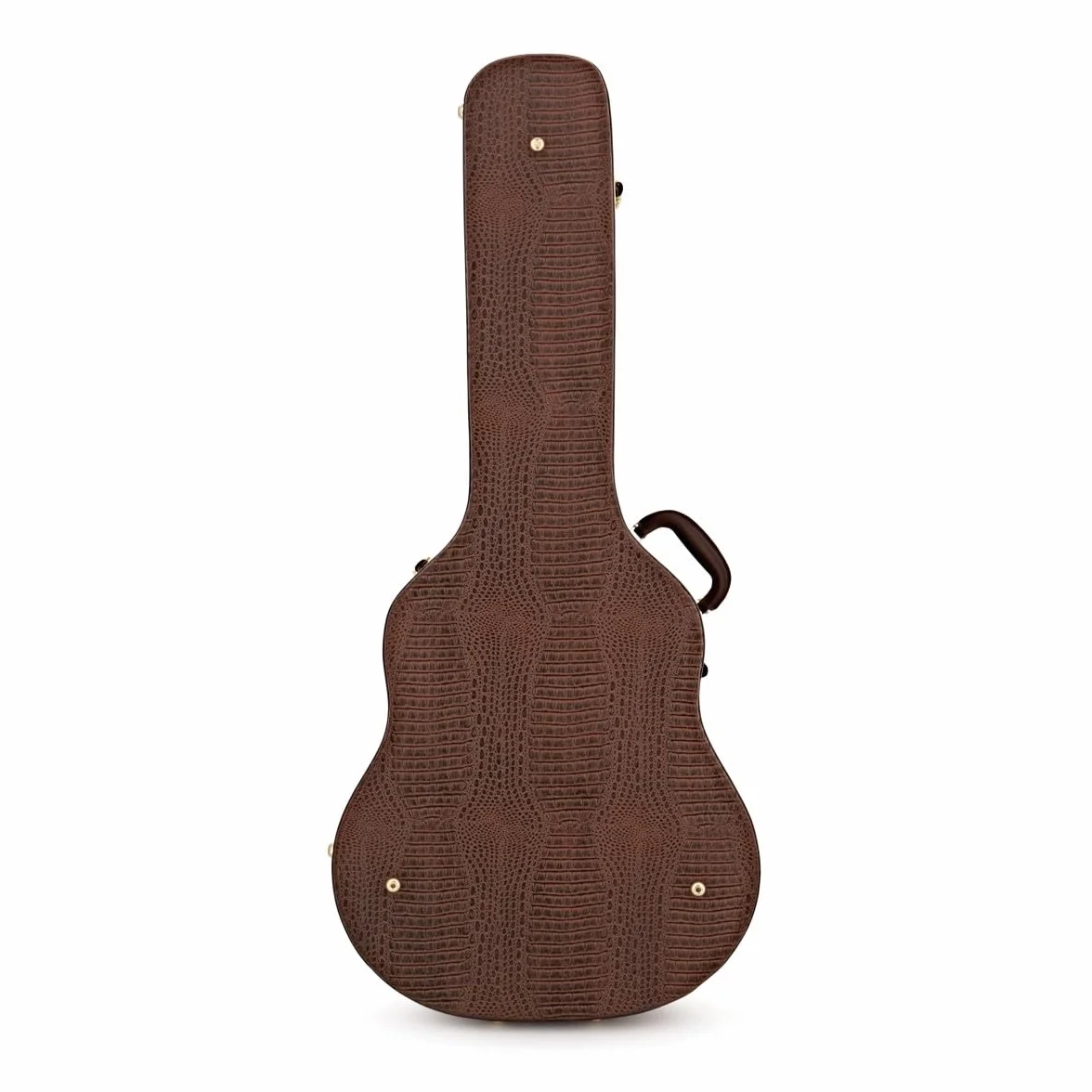 gear4music Estuche de Guitarra Jazz Archtop Deluxe