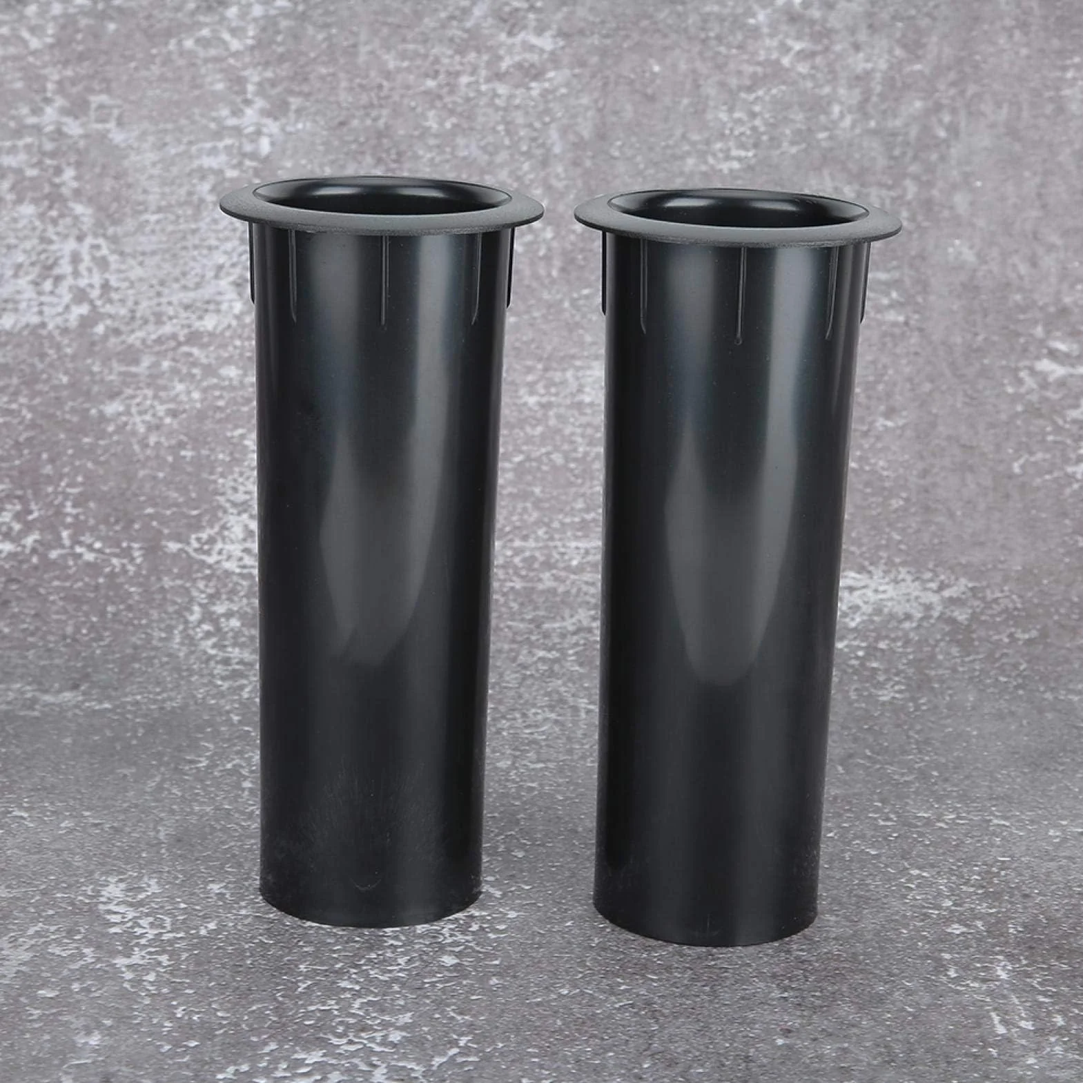 Agatige 2 Uds Tubo Invertido Altavoz de Pared 50 mm ABS para Altavoces 4-6 Pulgadas