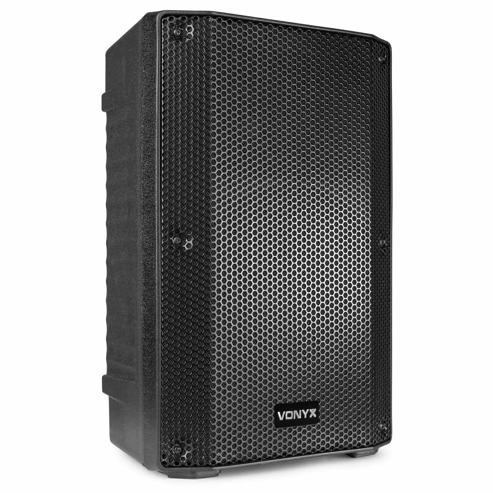 Vonyx VSA10P Altavoz Pasivo 10 Pulgadas y Potencia 500W - Altavoz DJ, Crossover Activo de 2 vías, Montaje en Soporte, Ideal para Uso en Escenario, Conciertos y Fiestas