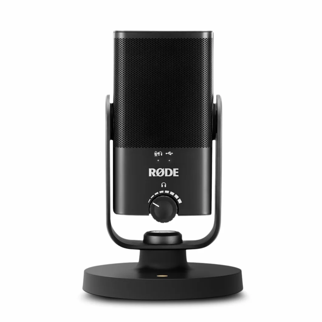 RØDE NT-USB - Micrófono, USB, 3.5 mm, negro