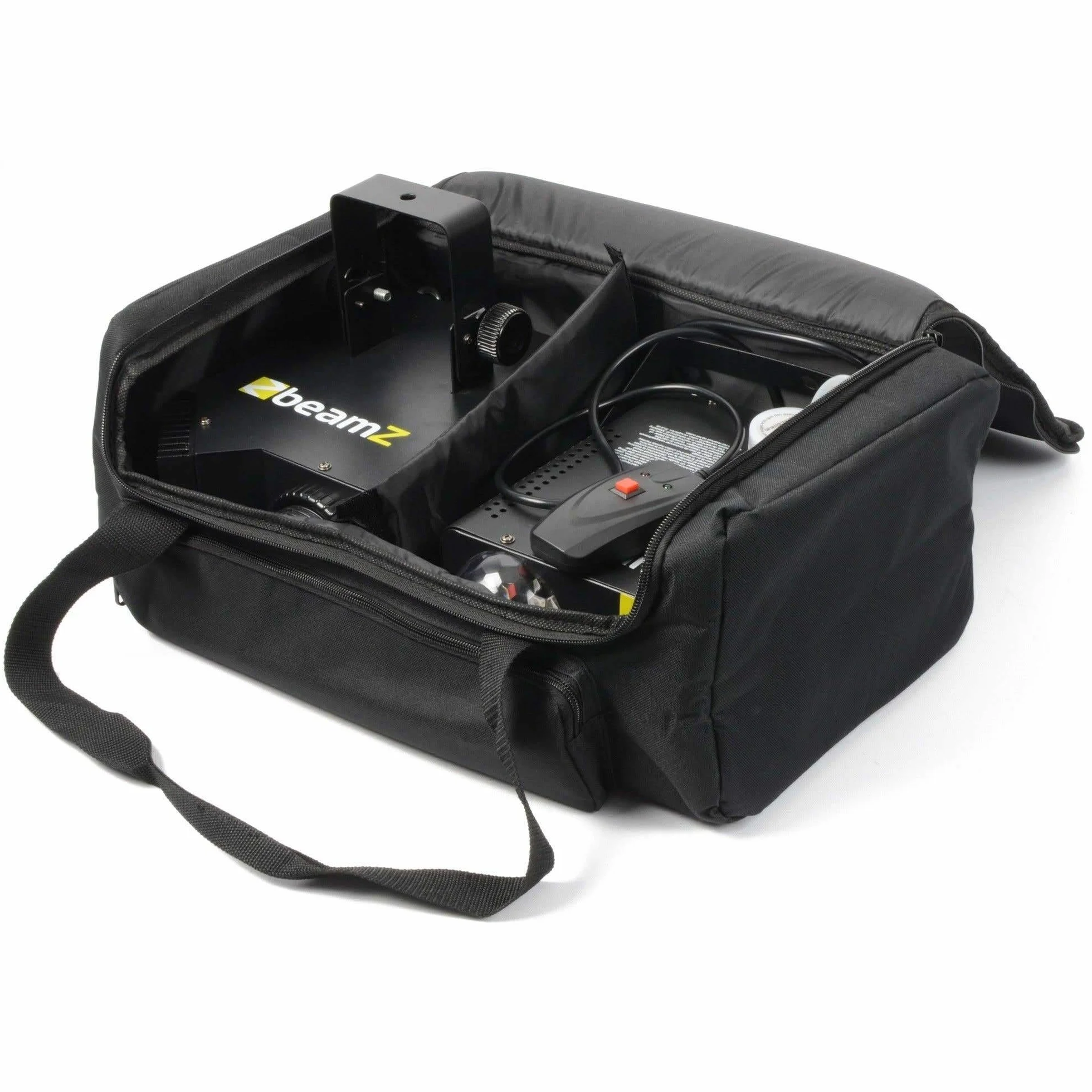 Fuzzix MHC706 juego 2 cabezas móviles LED RGBW con bolsa, 7 LED por unidad, haz 19°, modos DMX/auto/sonido, luces efecto wash compactas para DJ, fiestas o eventos