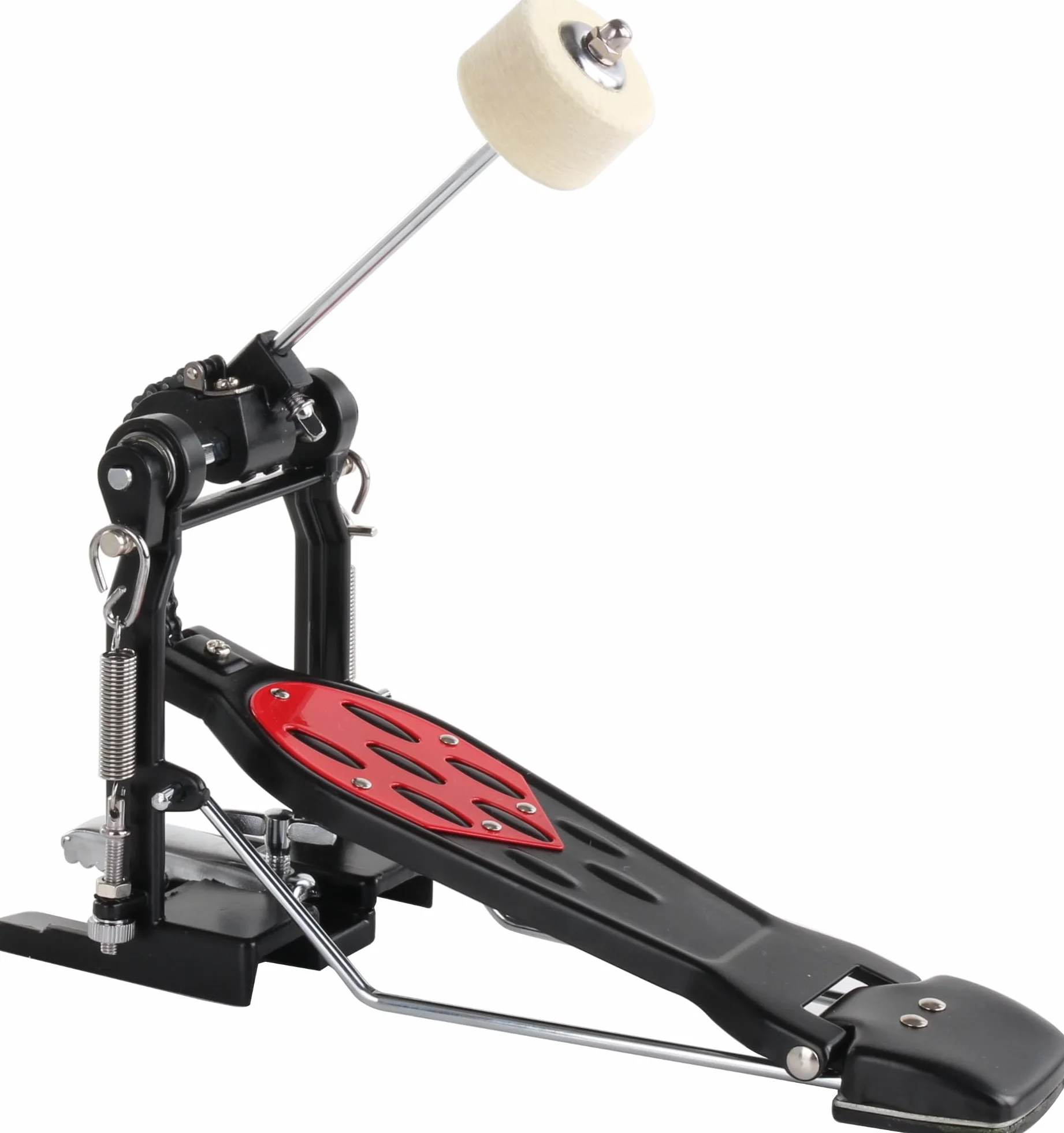 XDrum Semi 20" Studio Batería Midnight Black - 20" BD, 10" TT, 12" TT, 14" FT, 14" SD - Set incl. platillo Crash 16" y soporte de platillo con brazo - Negro