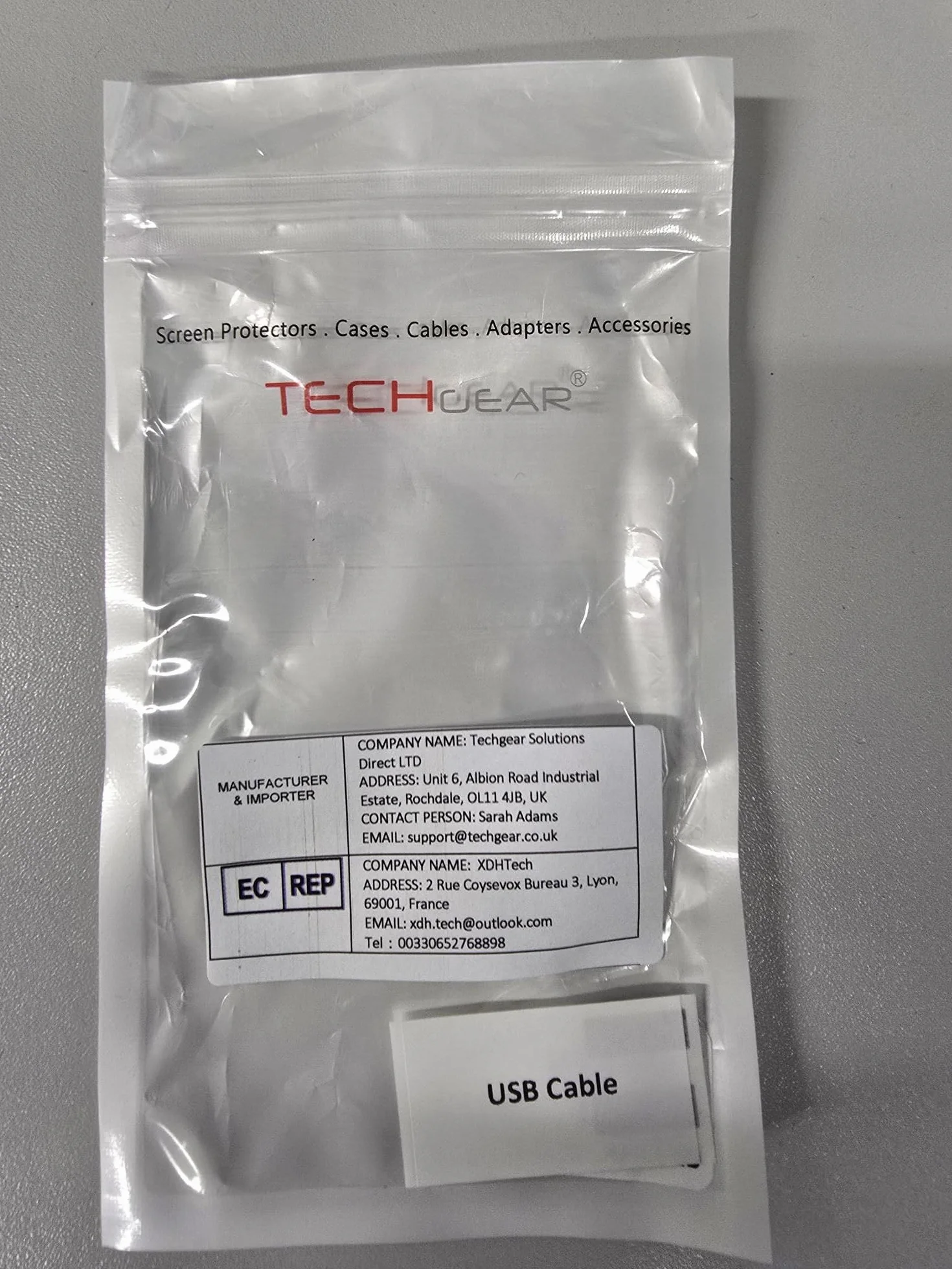 Tech-Gear - Cable de sincronización USB para iPod