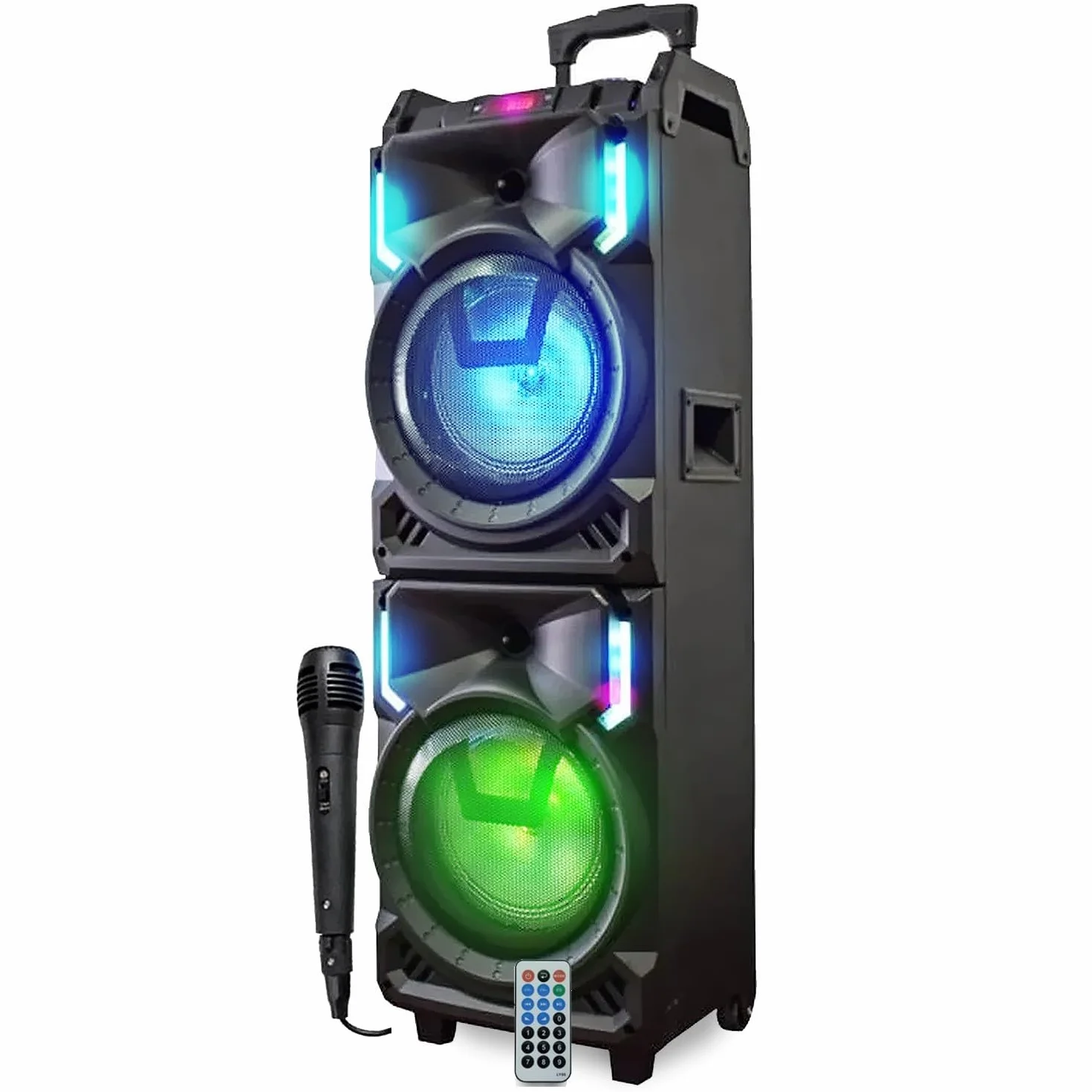 INOVALLEY MS01XXL Trolley de altavoces de karaoke - bluetooth - 800W