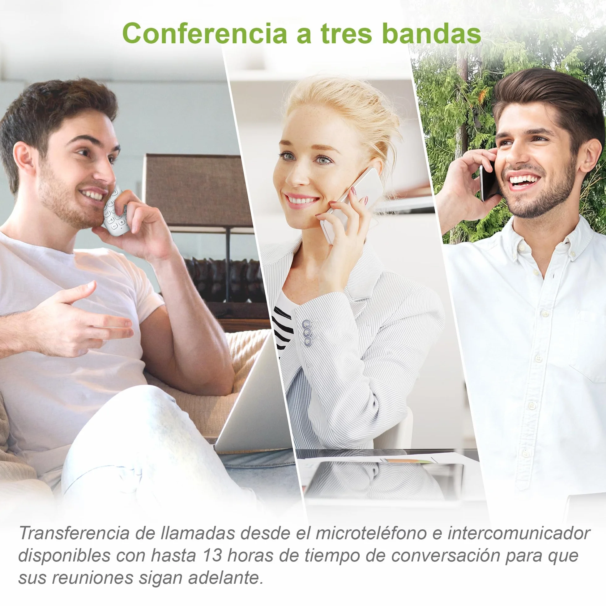 VTech CS1501 DECT Teléfono inalámbrico duo con cargador doble, manos libres, bloqueo de llamadas, identificador, pantalla retroiluminada, Blanco