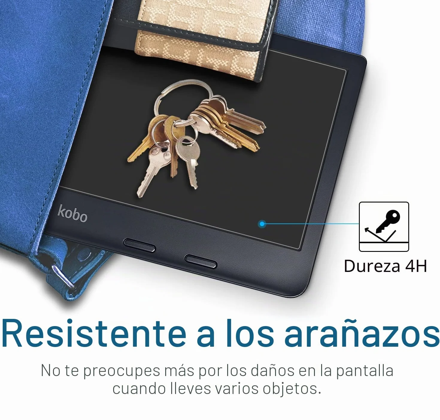 MoKo 2 Protectores de Pantalla Antirreflejos para Kobo Libra Colour 7" 2024/2025, Película Protectora Mate PET Cobertura Completa