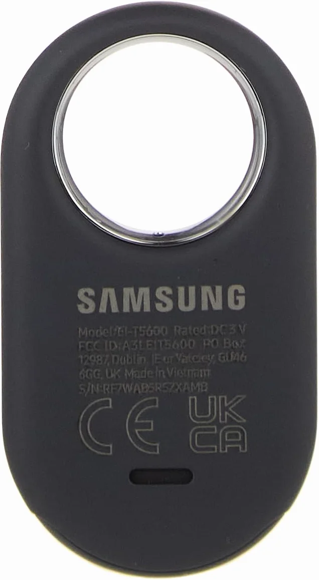 Samsung SmartTag2 2023 Bluetooth UWB IP67 Resistente al agua Polvo Localizable App Negro Internacional