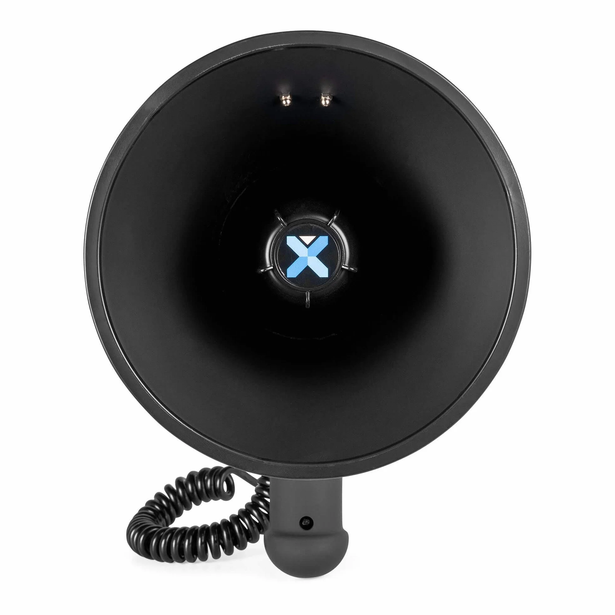 Vonyx MEG075 - Megáfono de 75W con USB, Bluetooth, Ranura SD, Sirena y grabación. Ligero, Potente y versátil, Ideal para Fiestas, Eventos, emergencias y Despedidas. Incluye batería Recargable.