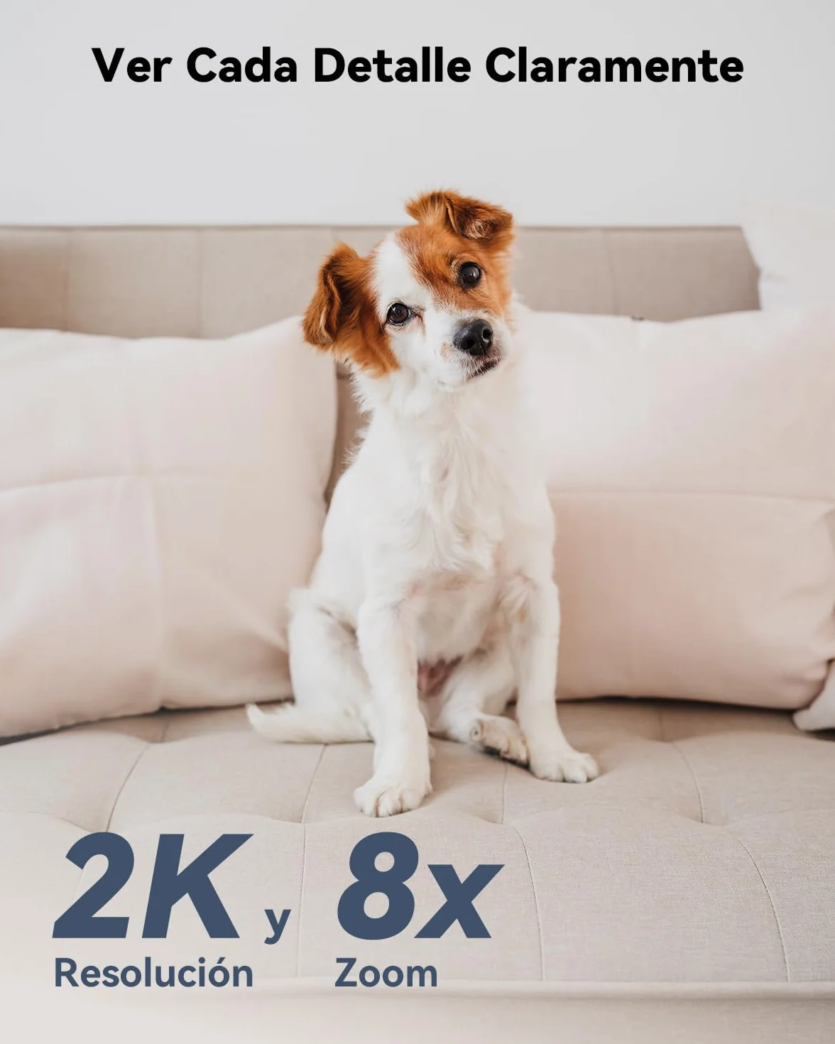 Imou Ranger 2C Pro (2Pack) - 2.4/5GHz Cámara WiFi Interior, 2K(3MP) Cámara Vigilancia para Visión Nocturna en Color, Admite Tarjeta SD hasta 512 GB, AI Detección y Seguimiento, Botón para Llamar