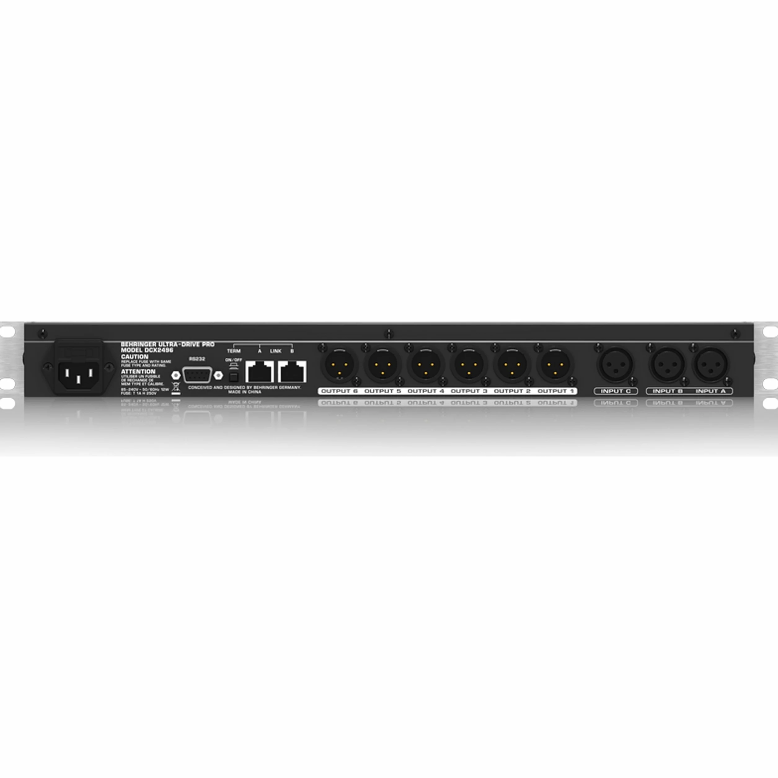 Behringer DCX2496 Sistema De Gestión De Altavoces De 24 Bits/96 Khz Digital De Precisión alta
