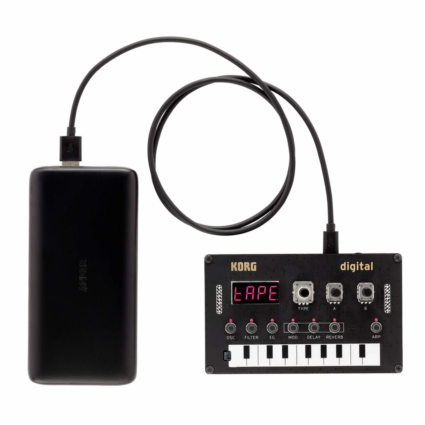 KORG Nu: Tekt NTS-1 Kit de sincronización digital