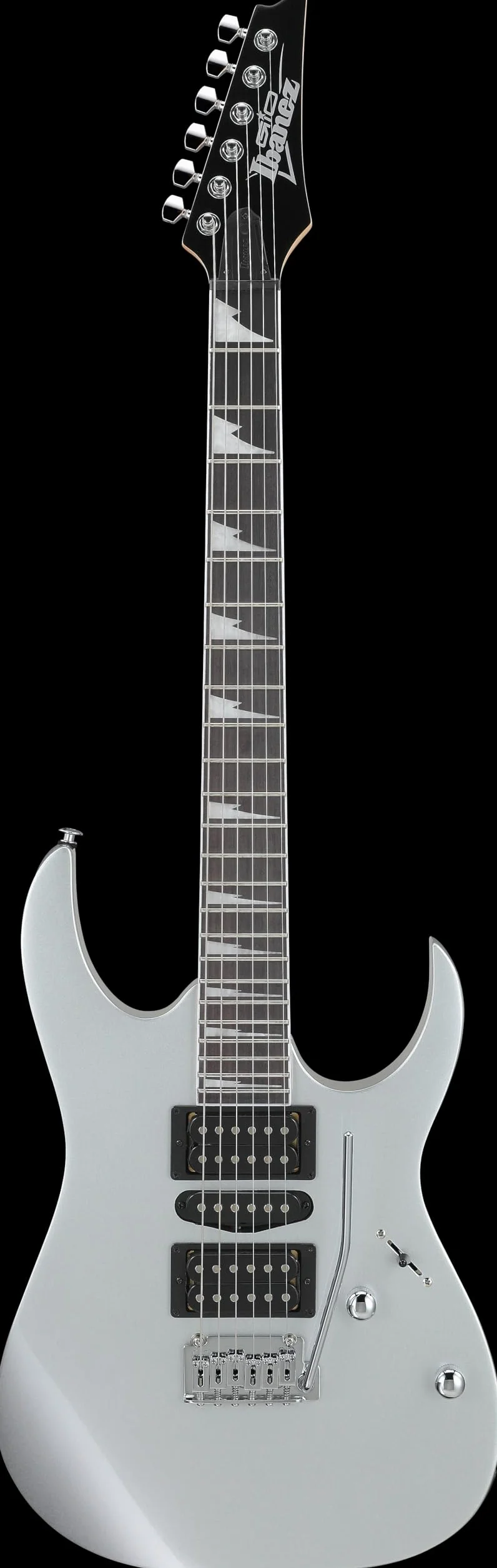 Ibanez GRG - 170DX - SV - Guitarra eléctrica de 6 cuerdas, diestros, color plateado, sin funda