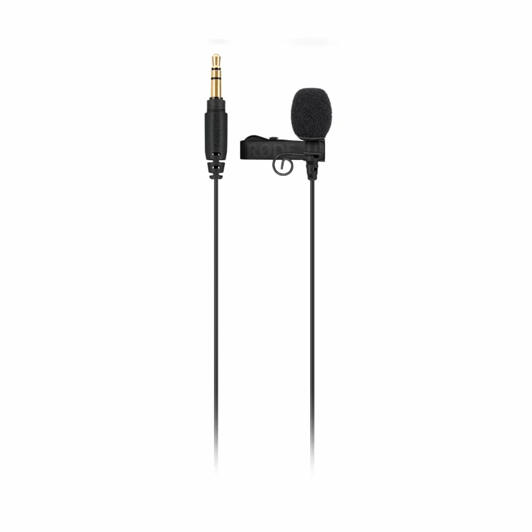 Lavalier GO de RØDE - Micrófono de solapa profesional para aplicaciones de broadcast, filmaciones, creación de contenidos y grabación de voz en localizaciones y en estudio, en color negro
