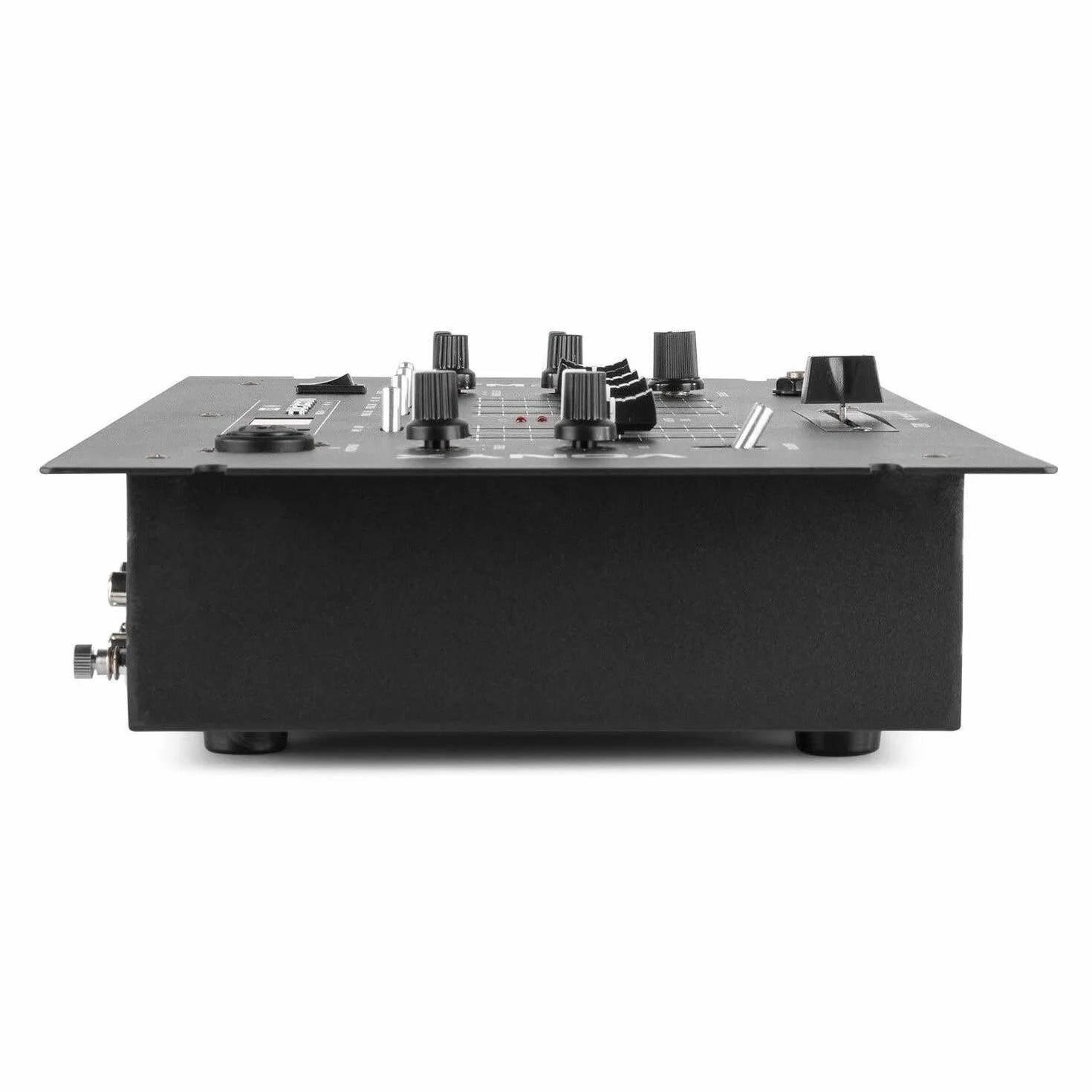 Vonyx STM2500 Mezclador Mezclador de Audio de 5 Canales con USB, Reproductor MP3 y Bluetooth Mezclador para DJ Principiantes, Conexión de Micrófono con Función Talkover para Músicos, DJ, Cantantes