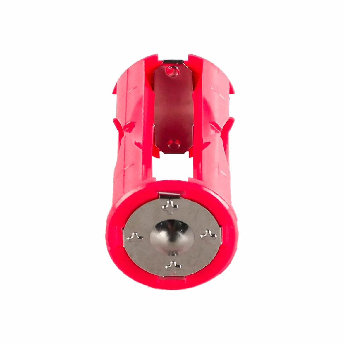 Paquete de 5 Cajas de Soporte para adaptadores y convertidores de batería en Paralelo de tamaño 4 AAA a C, para TV, vídeo, Audio doméstico, Caja de Almacenamiento de batería (2,6 x 4,8 cm)