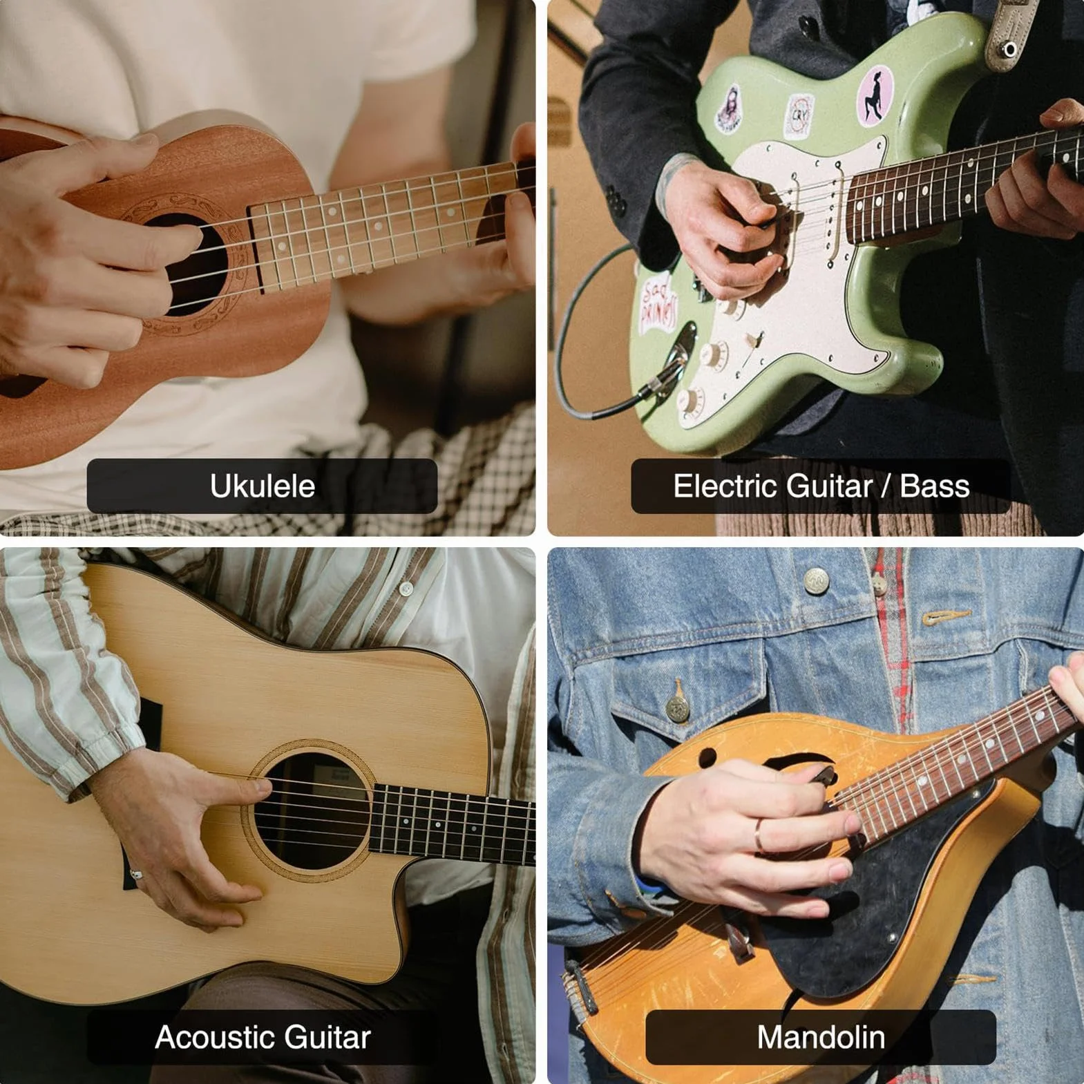 Kits de herramientas de configuración de guitarra, kit de herramientas de guitarra eléctrica | Kit de mantenimiento 72x con de transporte | Accesorios de instrumentos de cadena para músicos, set de