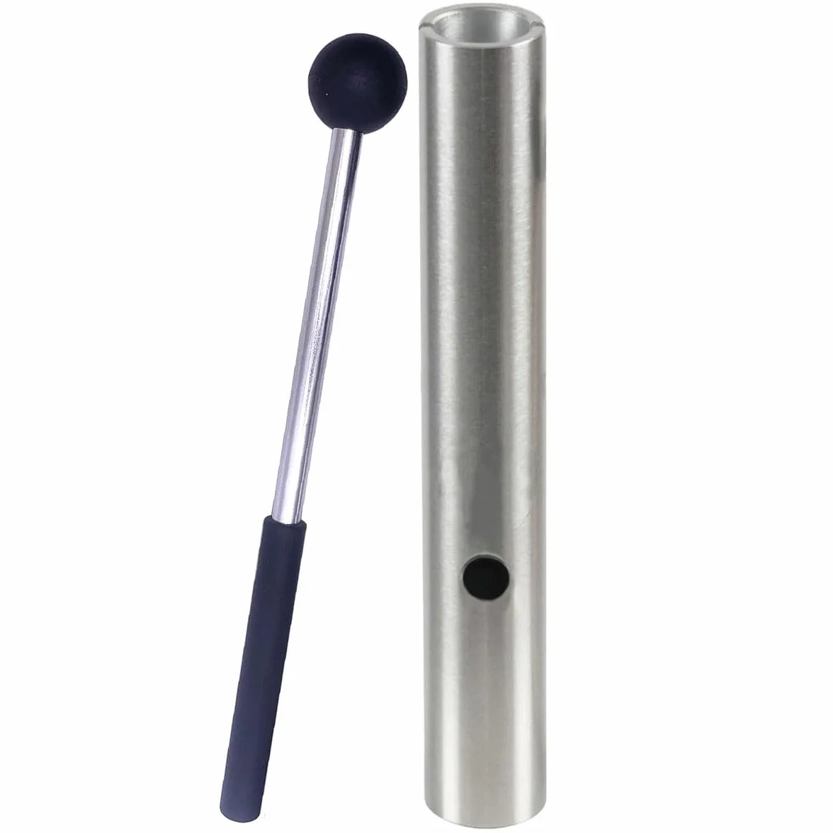 Tubo Wah de aluminio con mazo batidor de instrumentos de percusión Wah, juego de sonidos