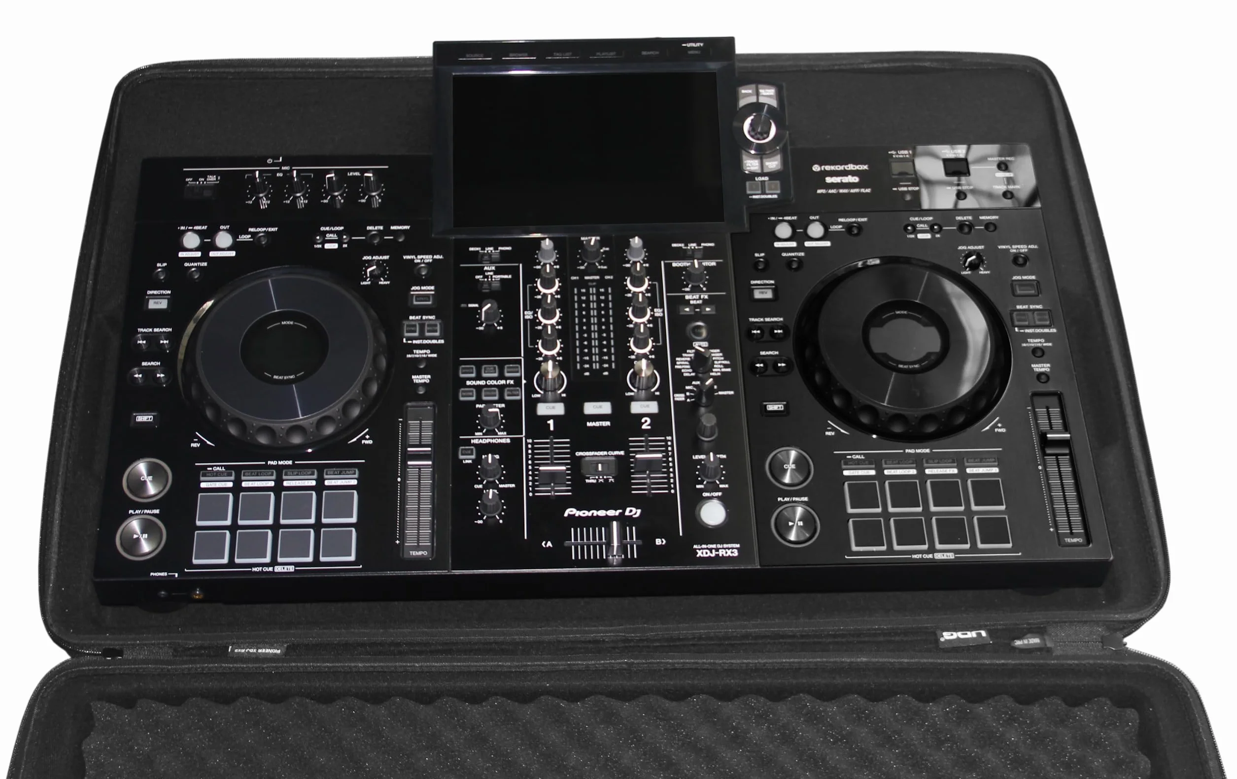 UDG Ultimate-DJ-Gear Creator Pioneer XDJ-RX3 - Funda rígida Negra