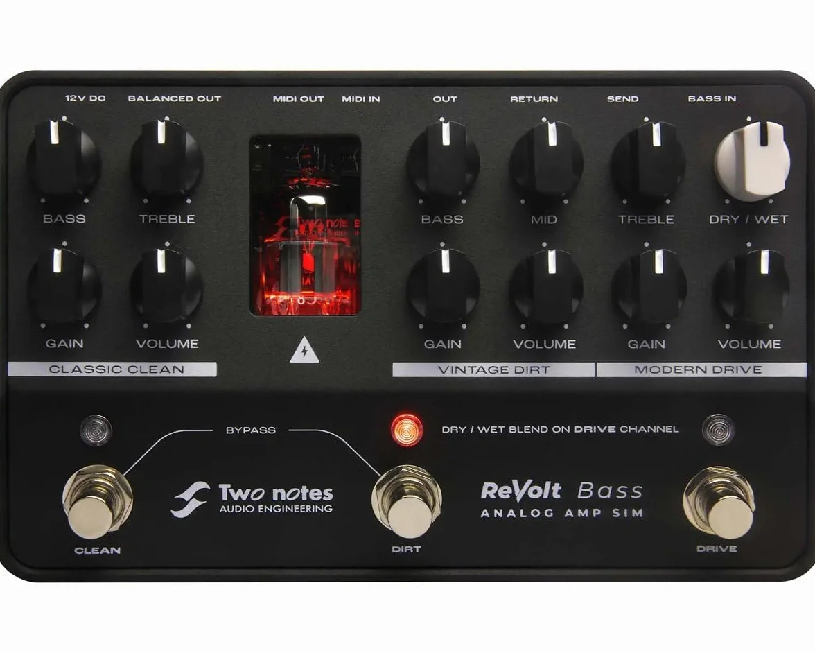 Two Notes Revolt Bass Bass Guitar Amplifier Simulator