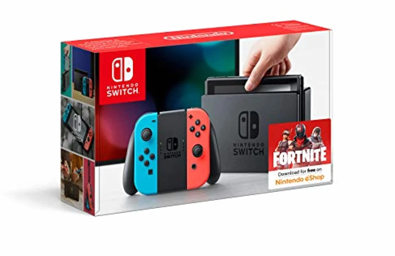 Nintendo Switch - Neon Red/Neon Blue [Importación Inglesa]
