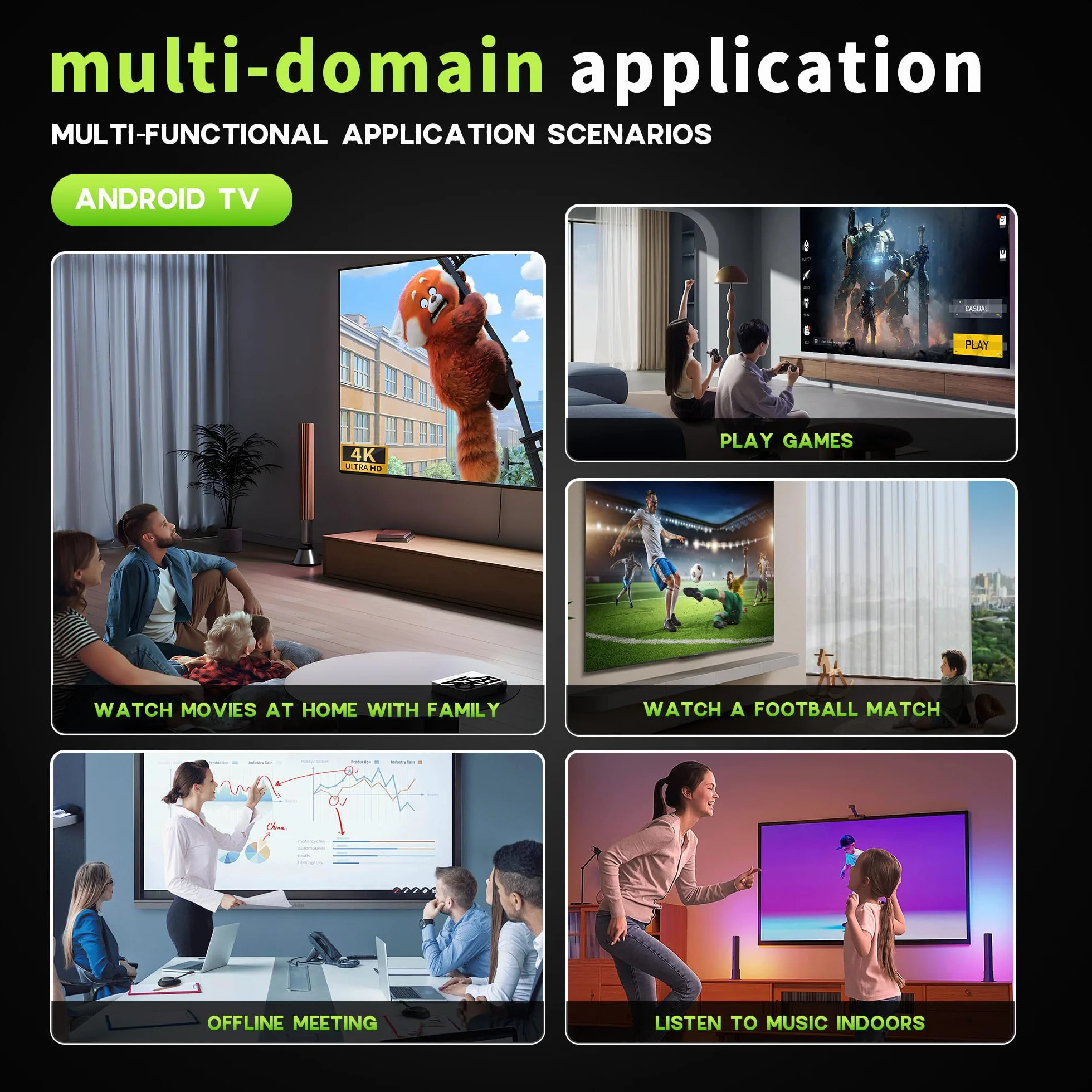 Android TV Box 2GB RAM 16GB ROM RK3528 Quad-Core Dual WiFi 100M Ethernet 8K Smart TV Box