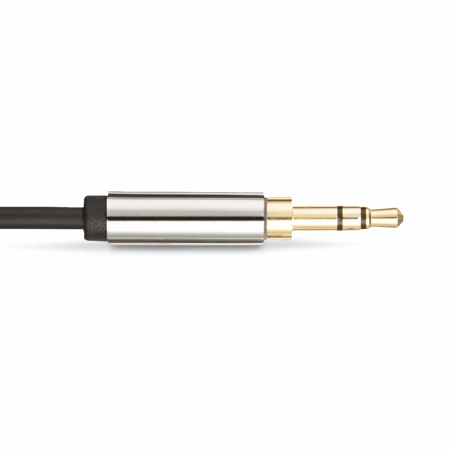 Amazon Basics Cable de audio estéreo Auxiliar 3,5 mm macho a macho 1,2 m Negro