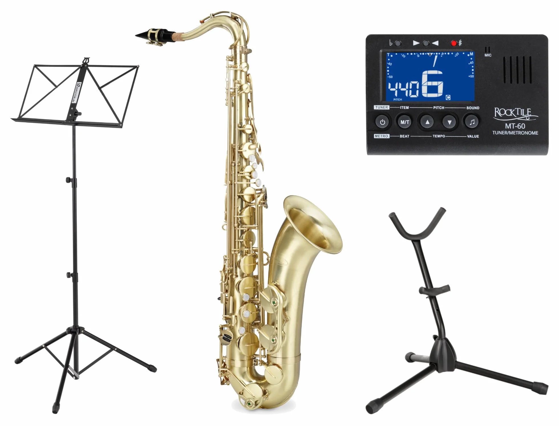 Set de saxofón tenor Classic Cantabile AS-450 pulido